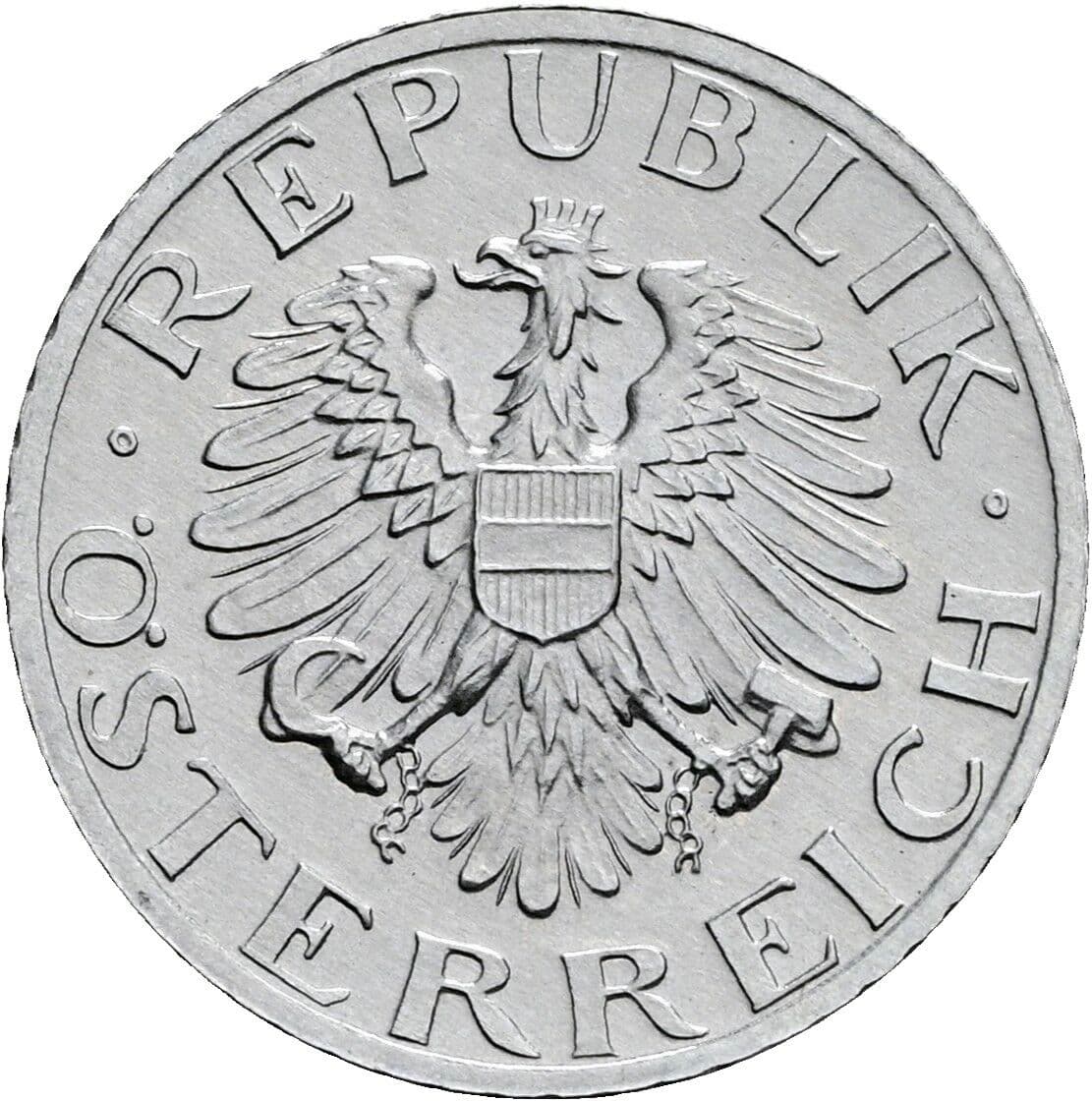 5 Groschen 1984 – Rückseite