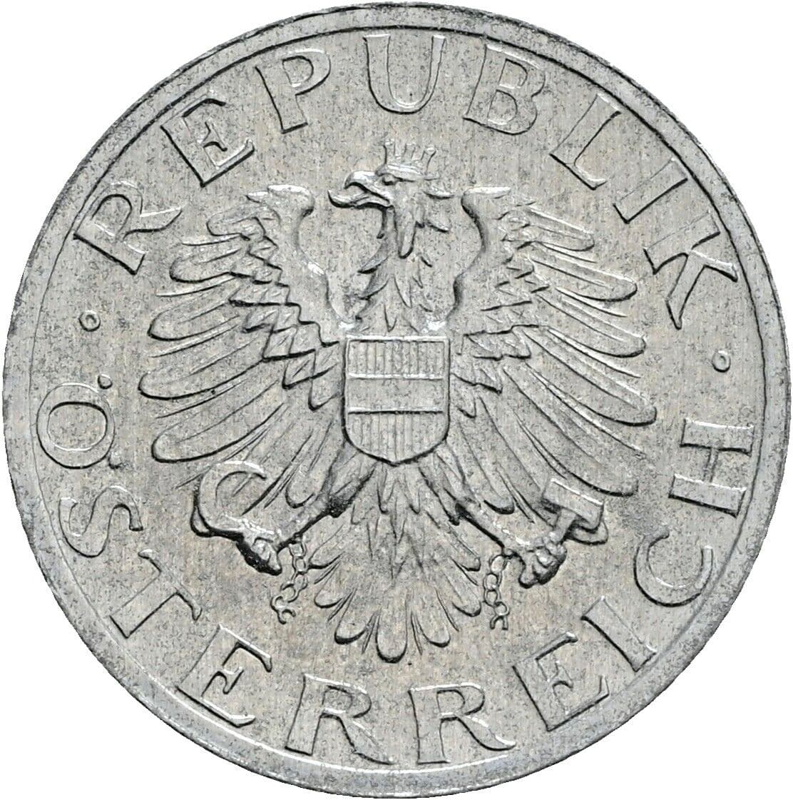5 Groschen 1984 – Rückseite