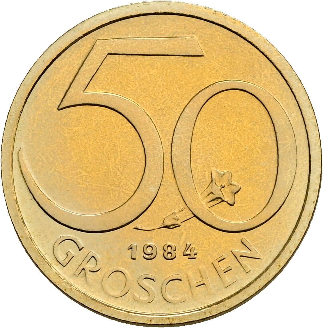 50 Groschen 1984 – Vorderseite