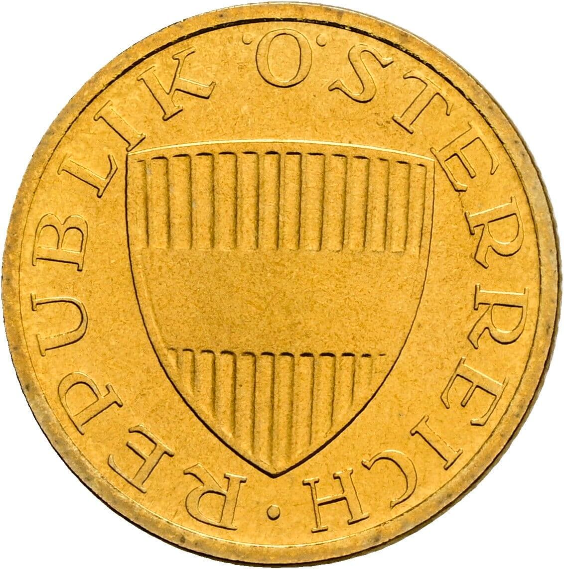 50 Groschen 1984 – Rückseite