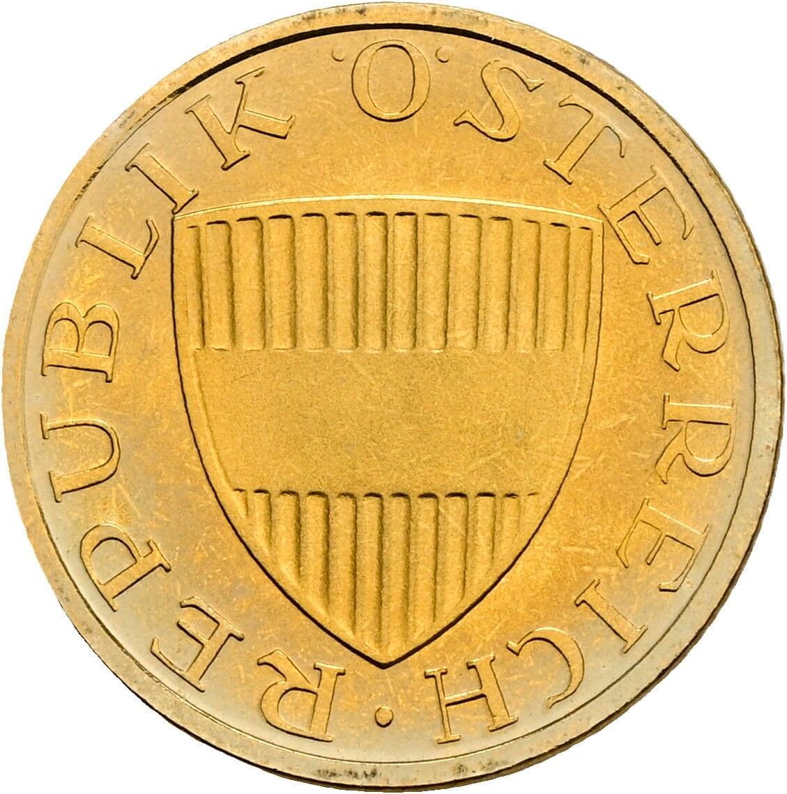 50 Groschen 1984 – Rückseite