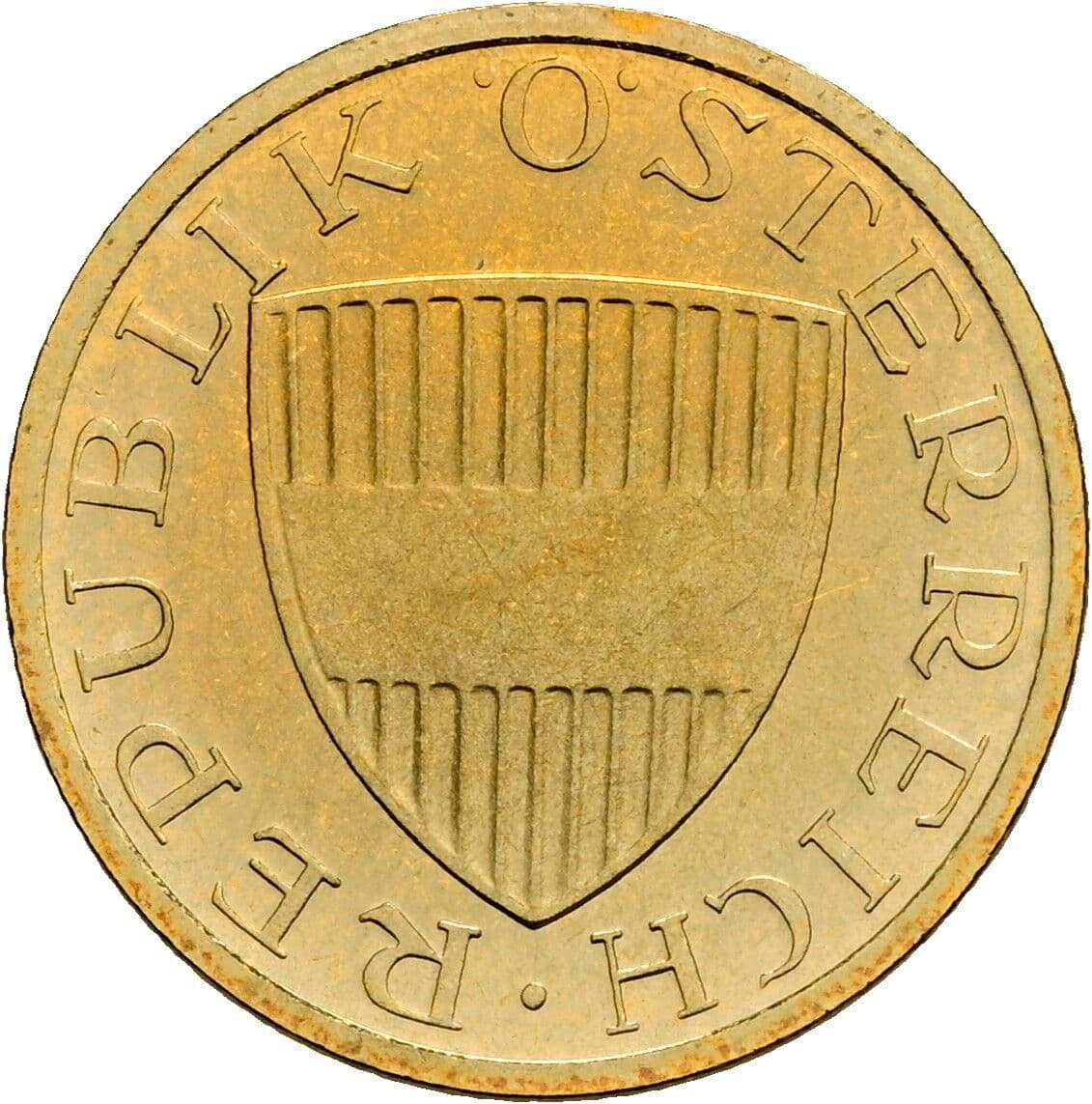 50 Groschen 1984 – Rückseite
