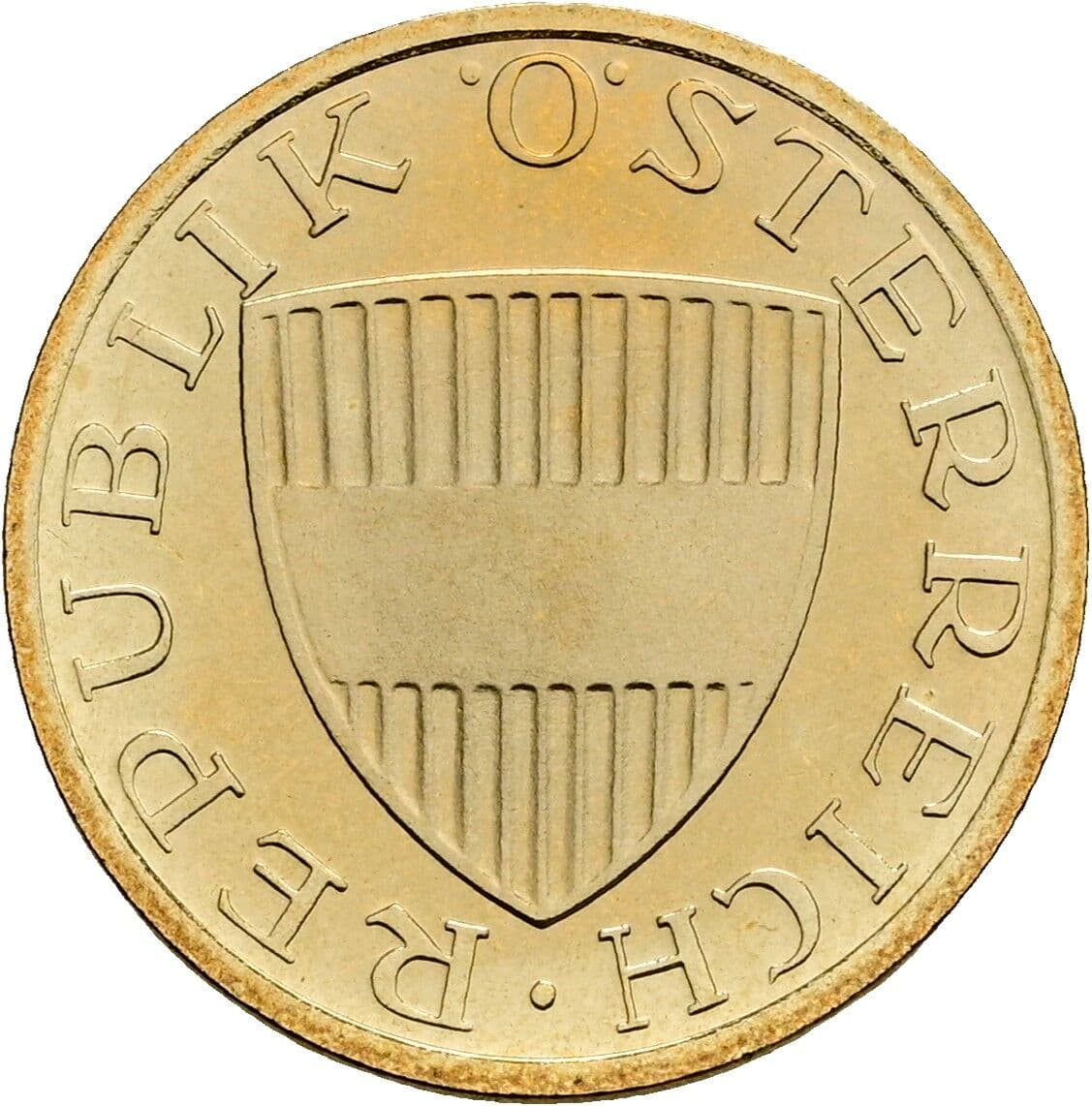 50 Groschen 1984 – Rückseite