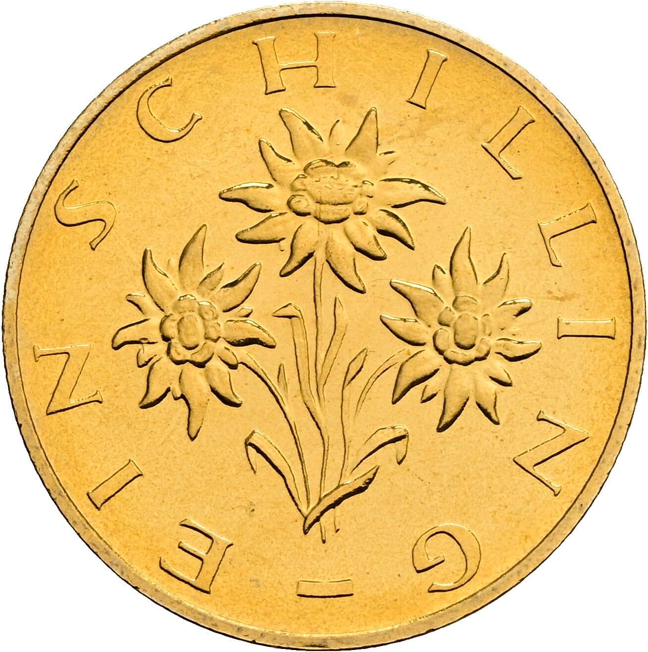 1 Schilling 1984 – Rückseite