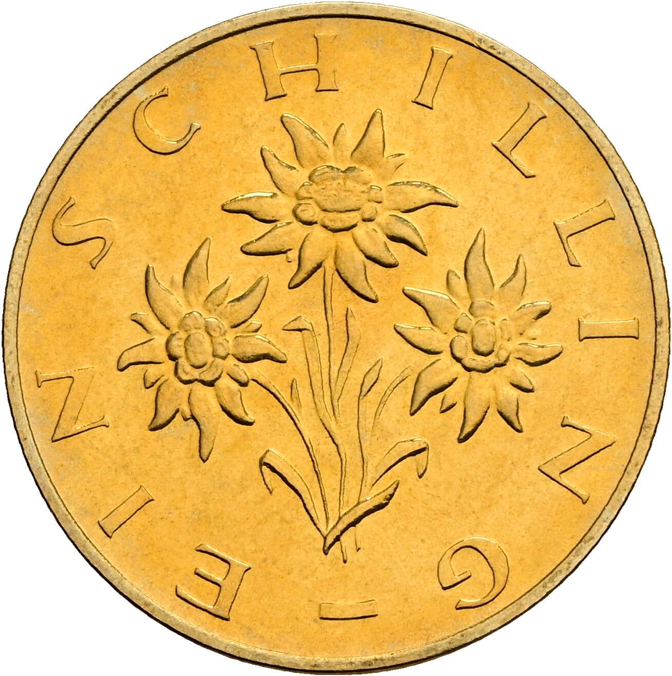 1 Schilling 1984 – Rückseite