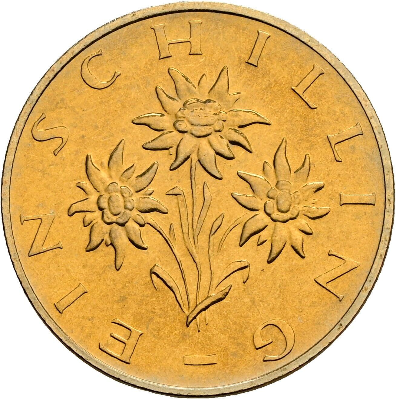 1 Schilling 1984 – Rückseite