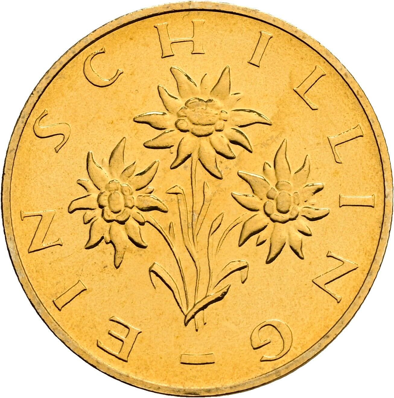 1 Schilling 1984 – Rückseite