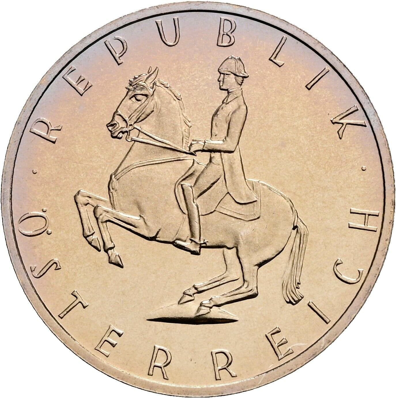 5 Schilling 1984 – Rückseite