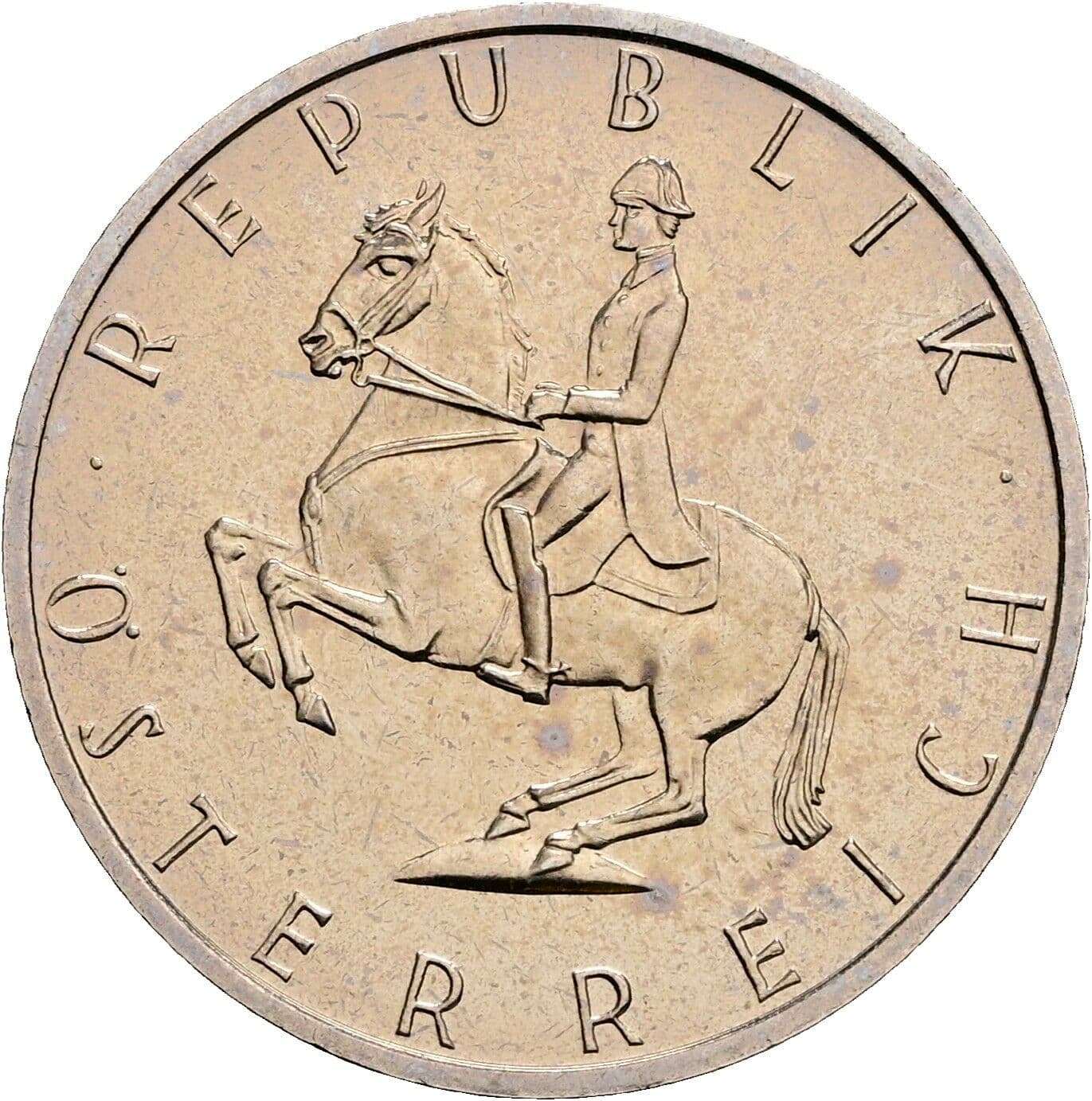 5 Schilling 1984 – Rückseite