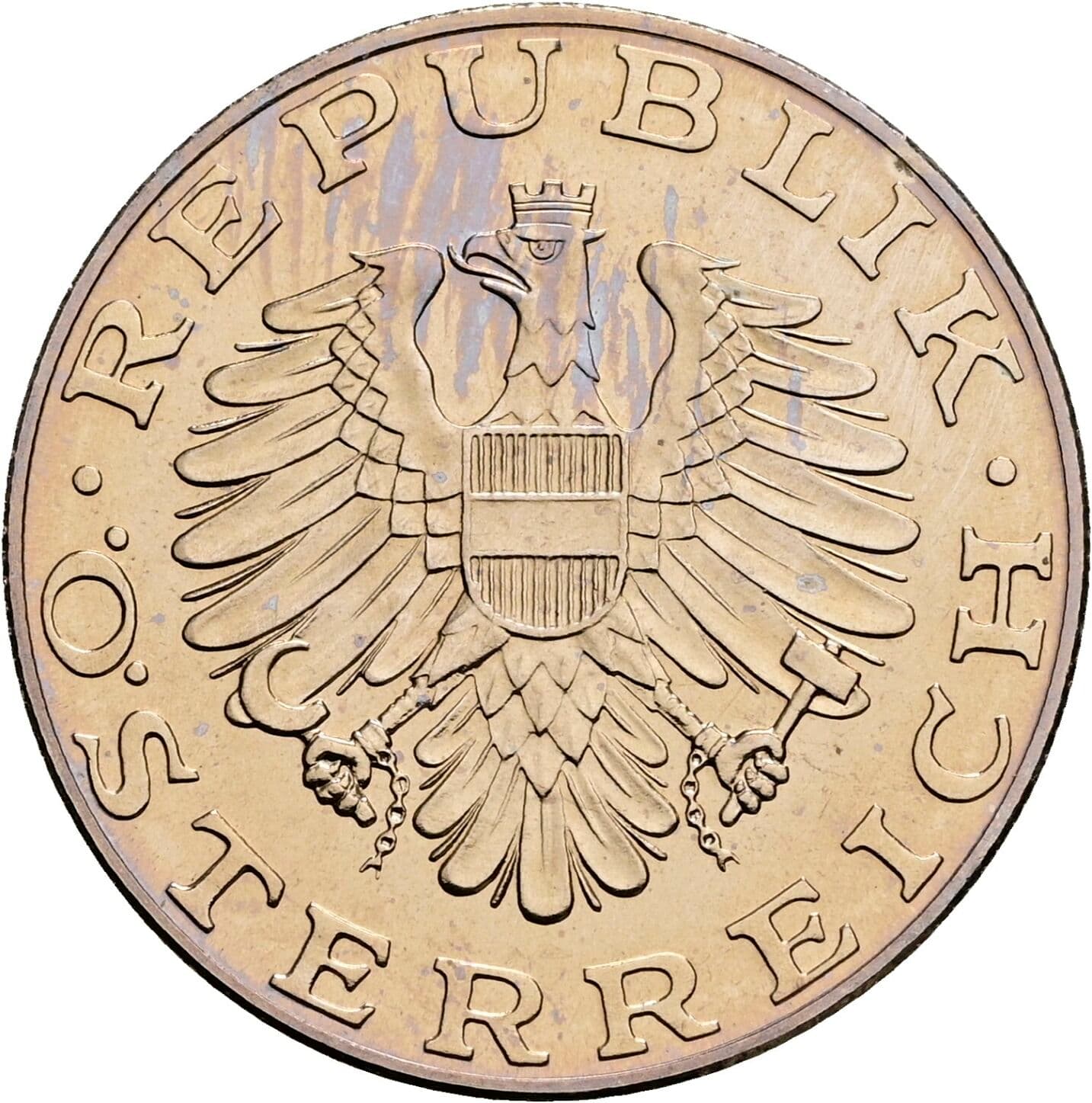 10 Schilling 1984 – Rückseite
