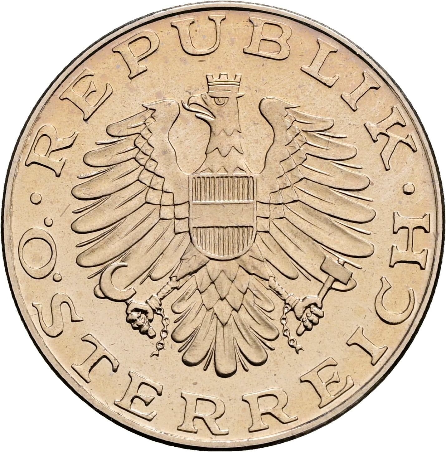 10 Schilling 1984 – Rückseite
