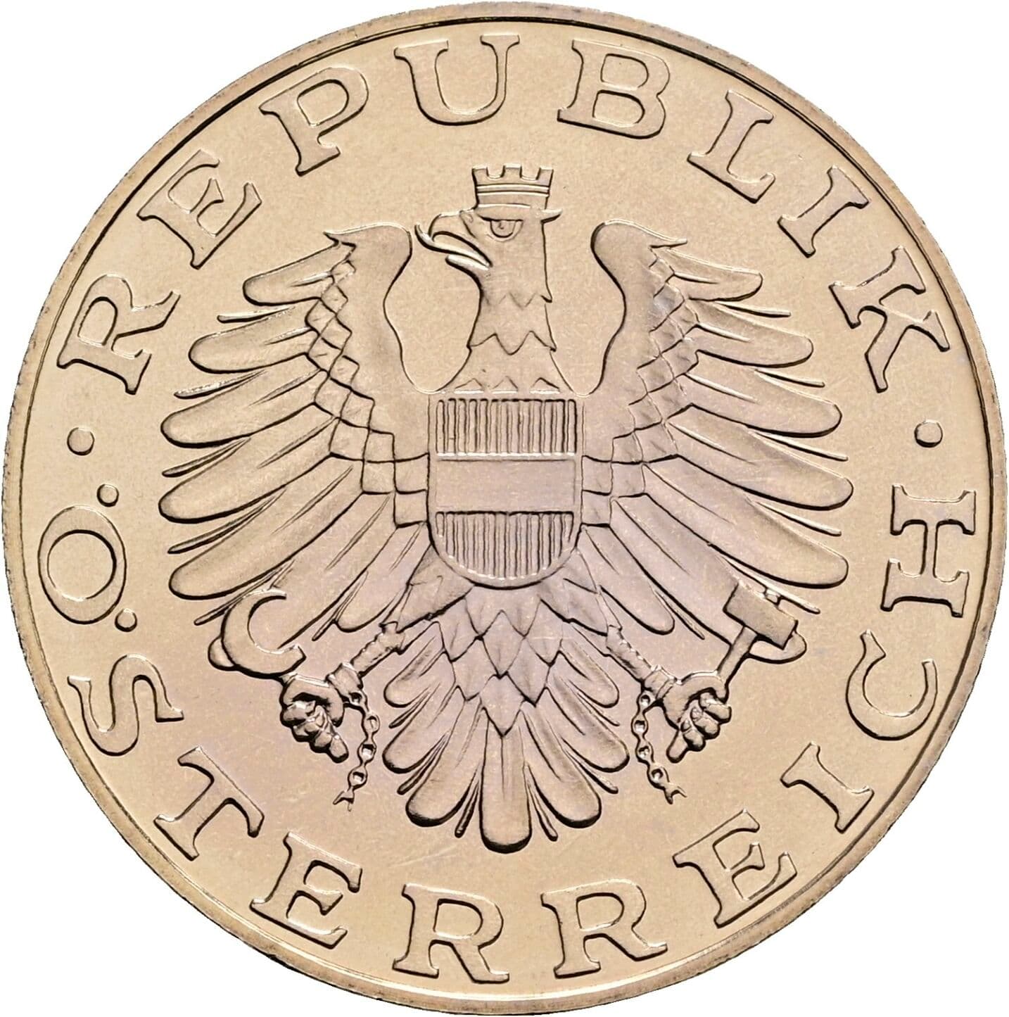 10 Schilling 1984 – Rückseite