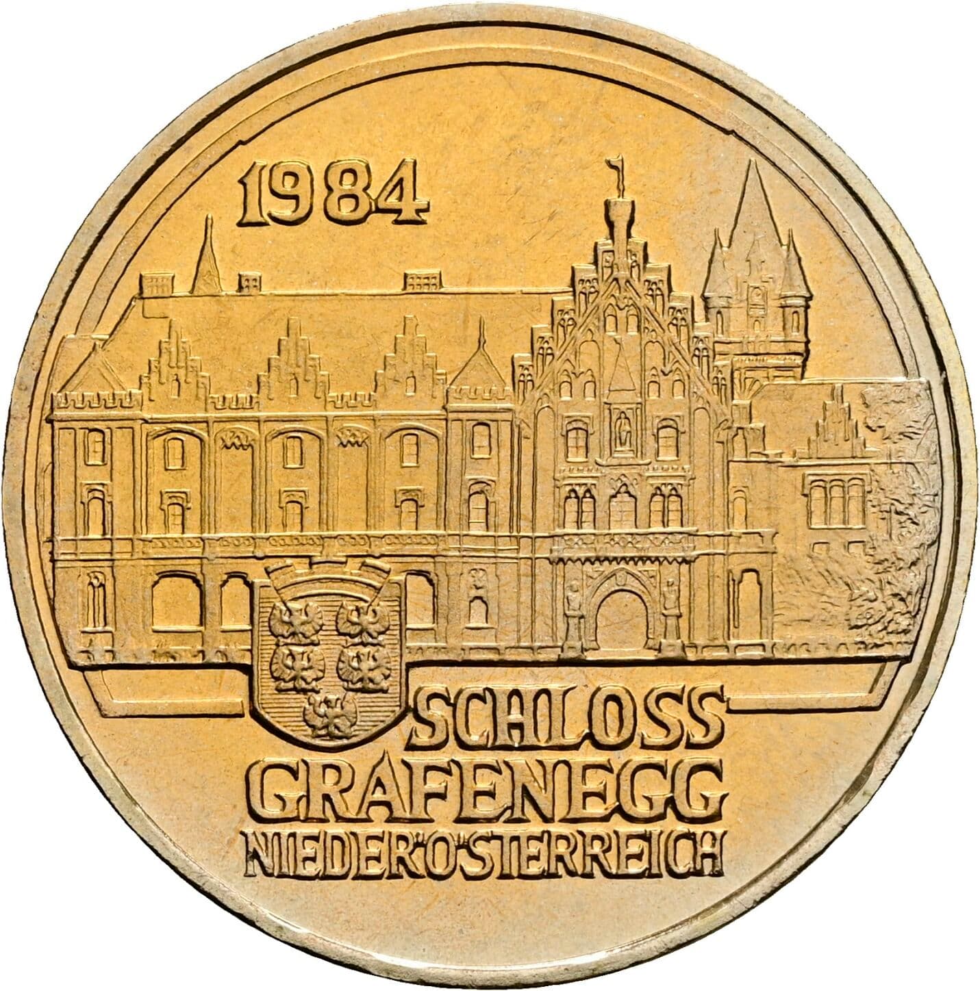 20 Schilling 1984 – Rückseite