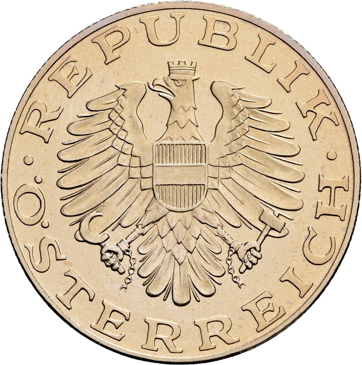 10 Schilling 1984 – Rückseite