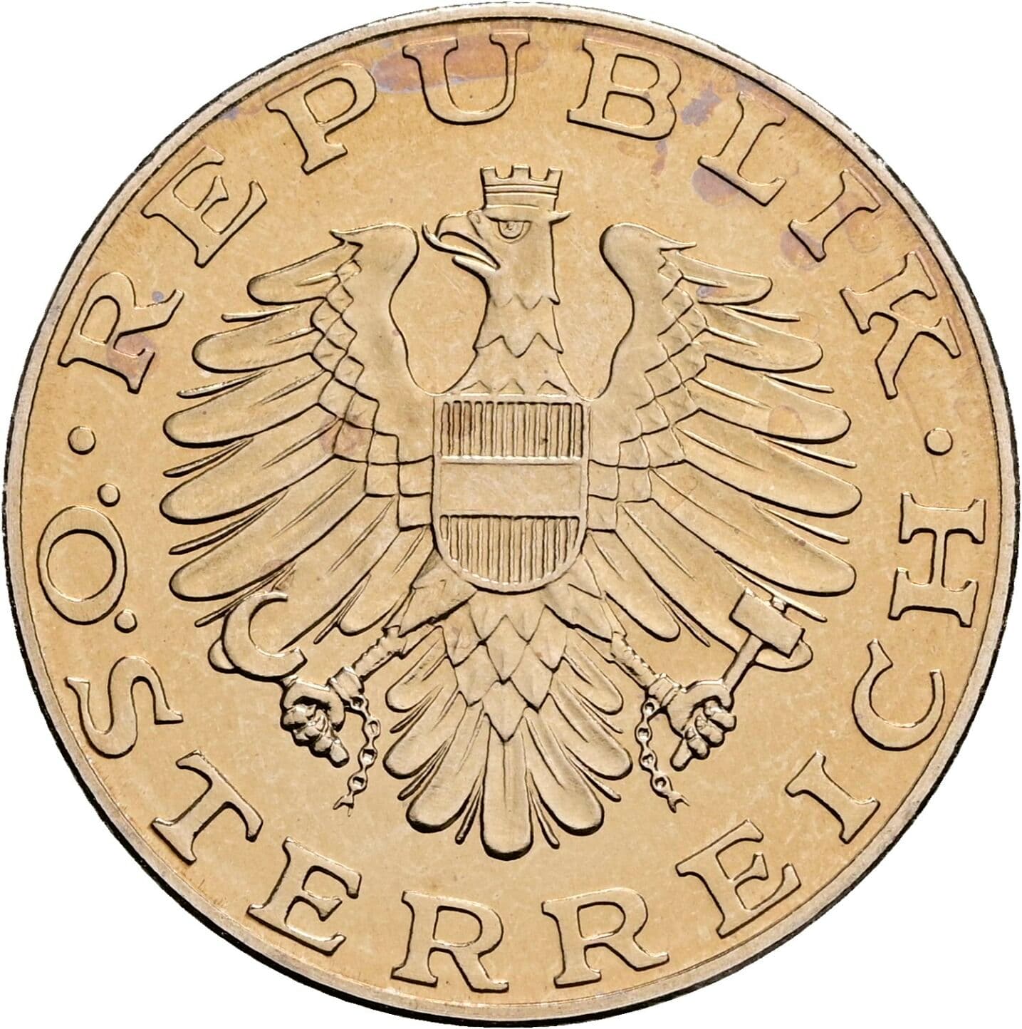 10 Schilling 1984 – Rückseite