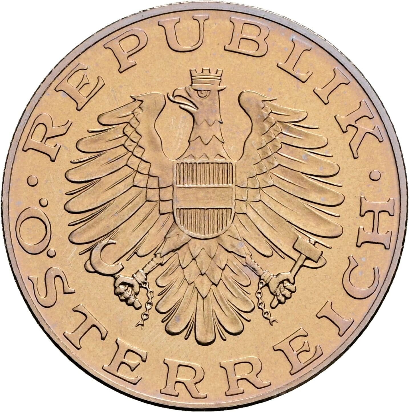 10 Schilling 1984 – Rückseite