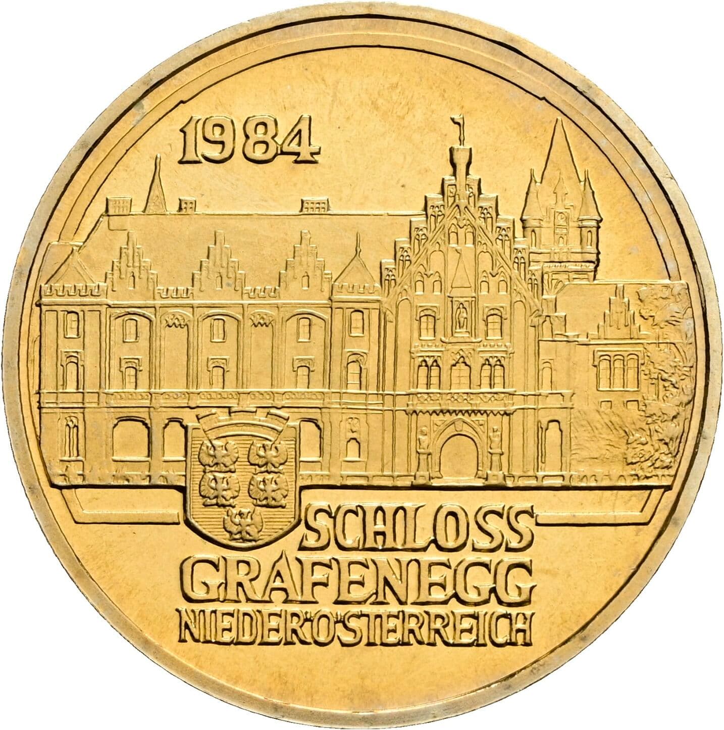 20 Schilling 1984 – Rückseite