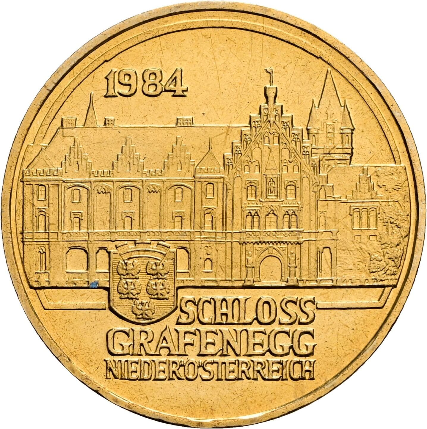 20 Schilling 1984 – Rückseite
