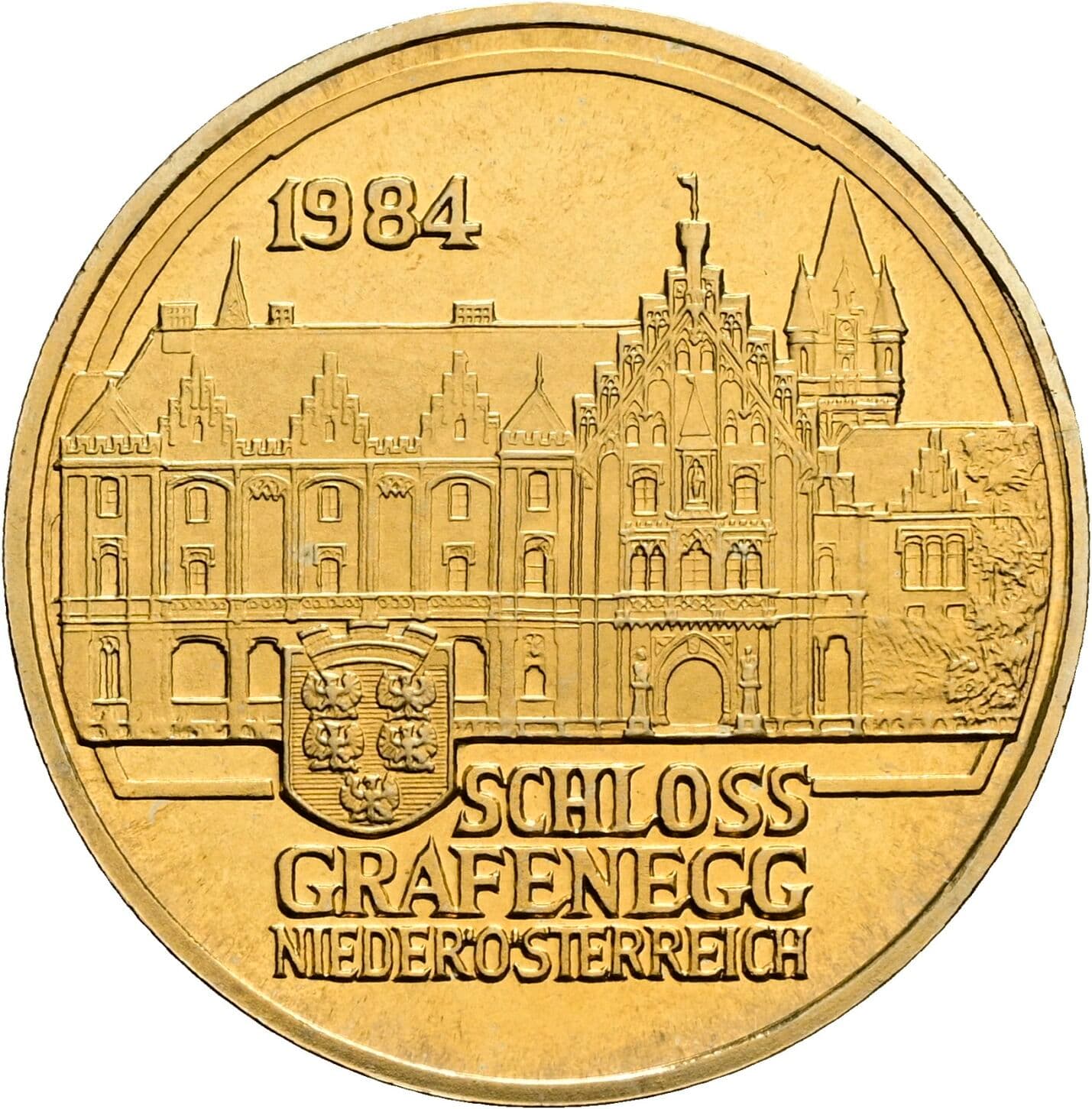 20 Schilling 1984 – Rückseite