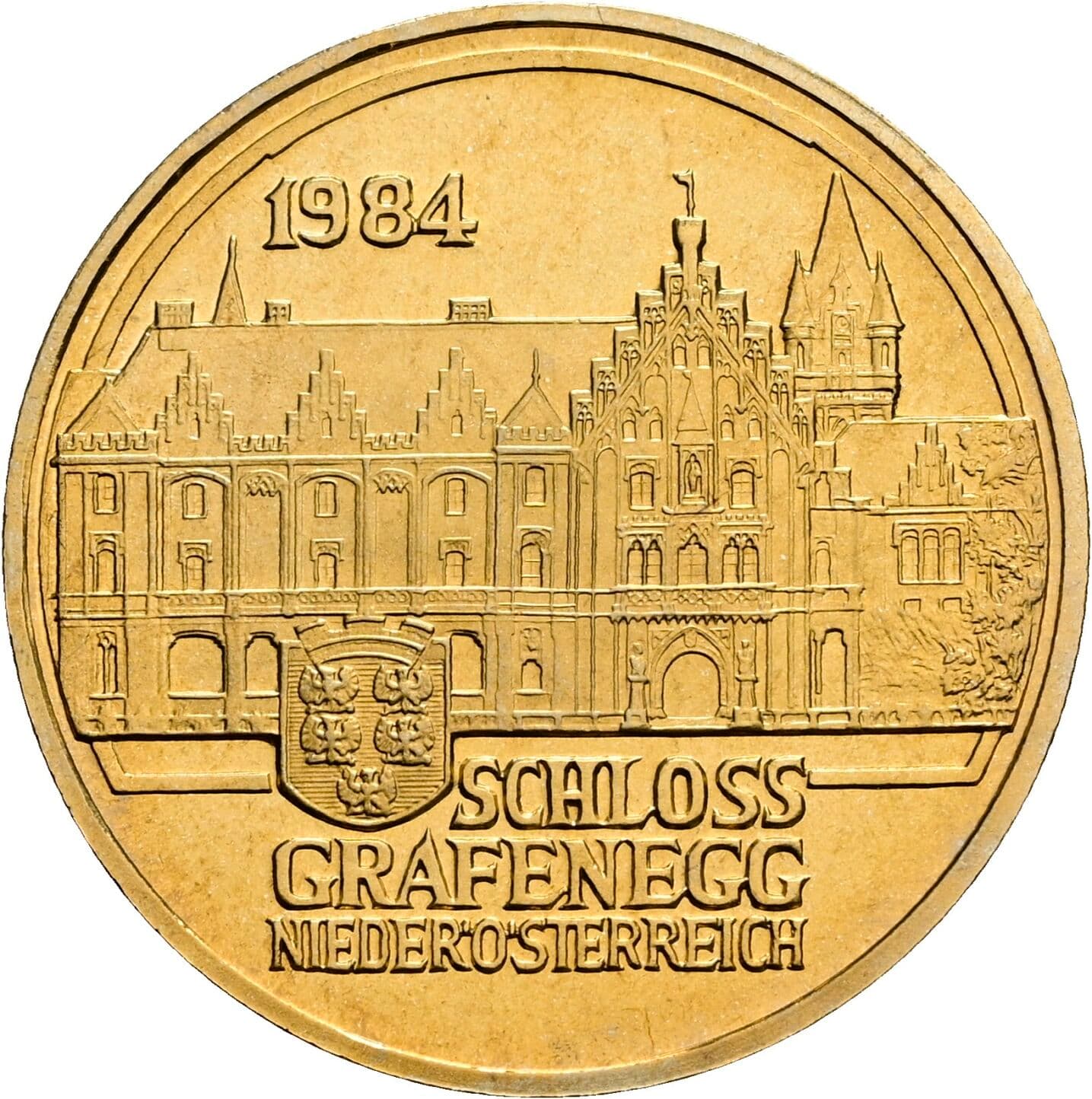 20 Schilling 1984 – Rückseite