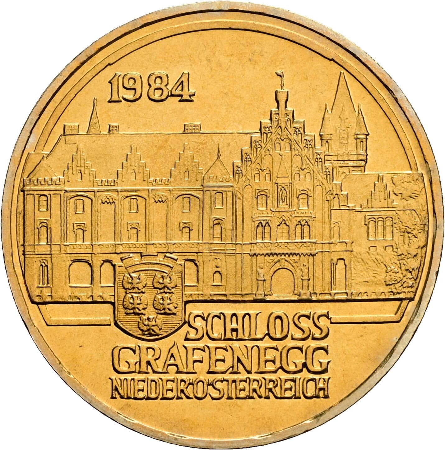 20 Schilling 1984 – Rückseite