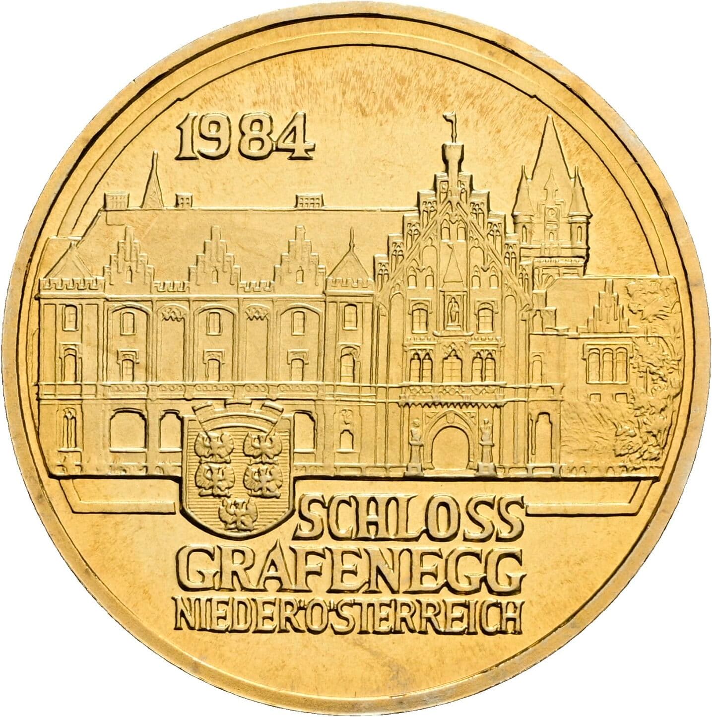 20 Schilling 1984 – Rückseite