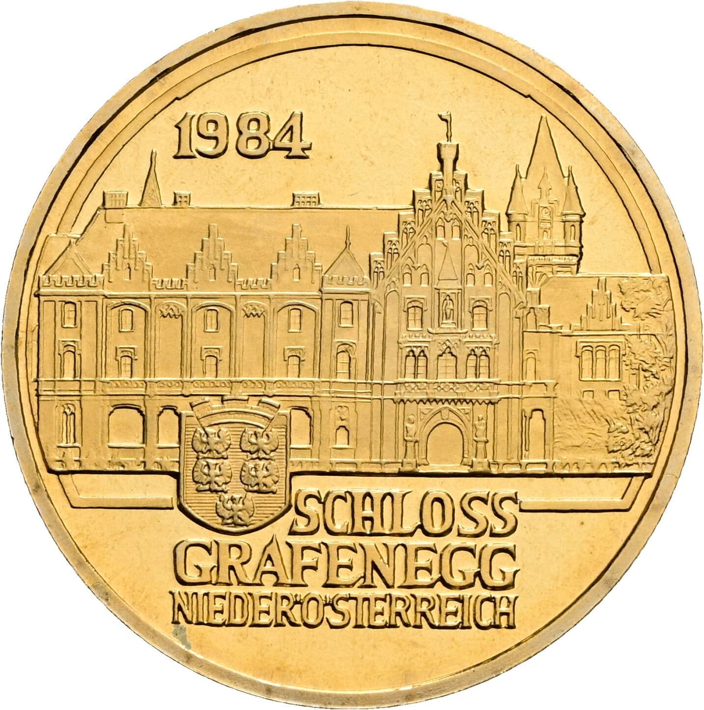 20 Schilling 1984 – Rückseite