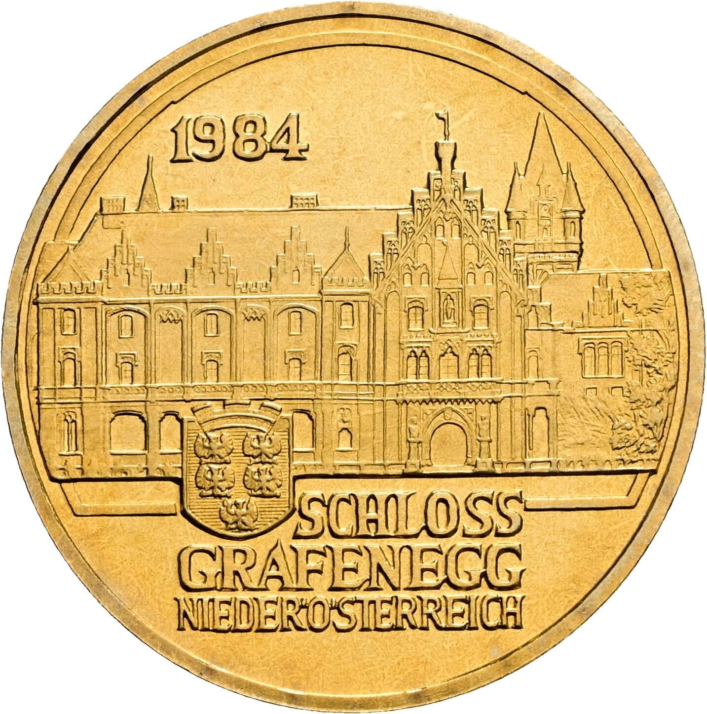 20 Schilling 1984 – Rückseite