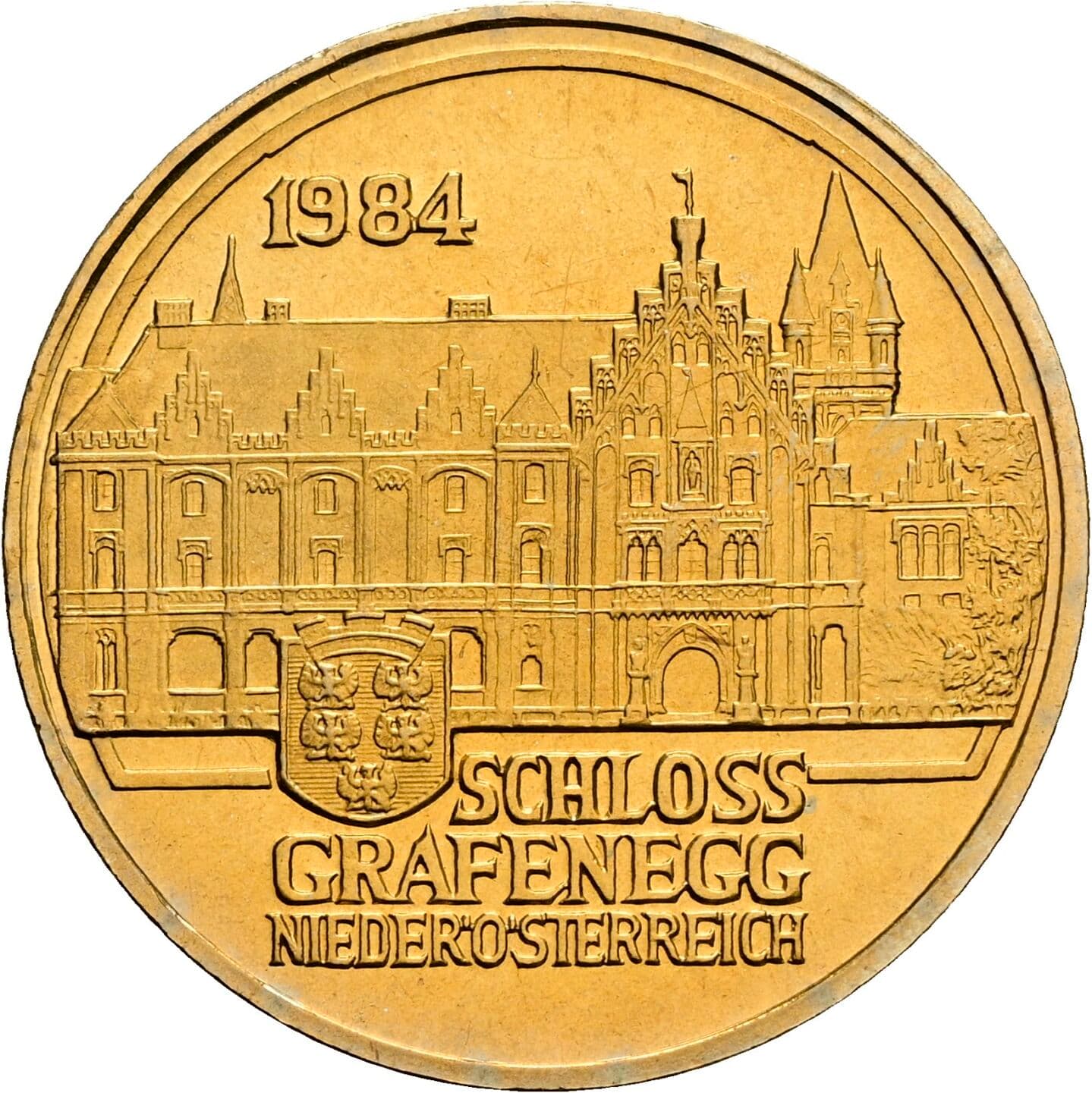 20 Schilling 1984 – Rückseite