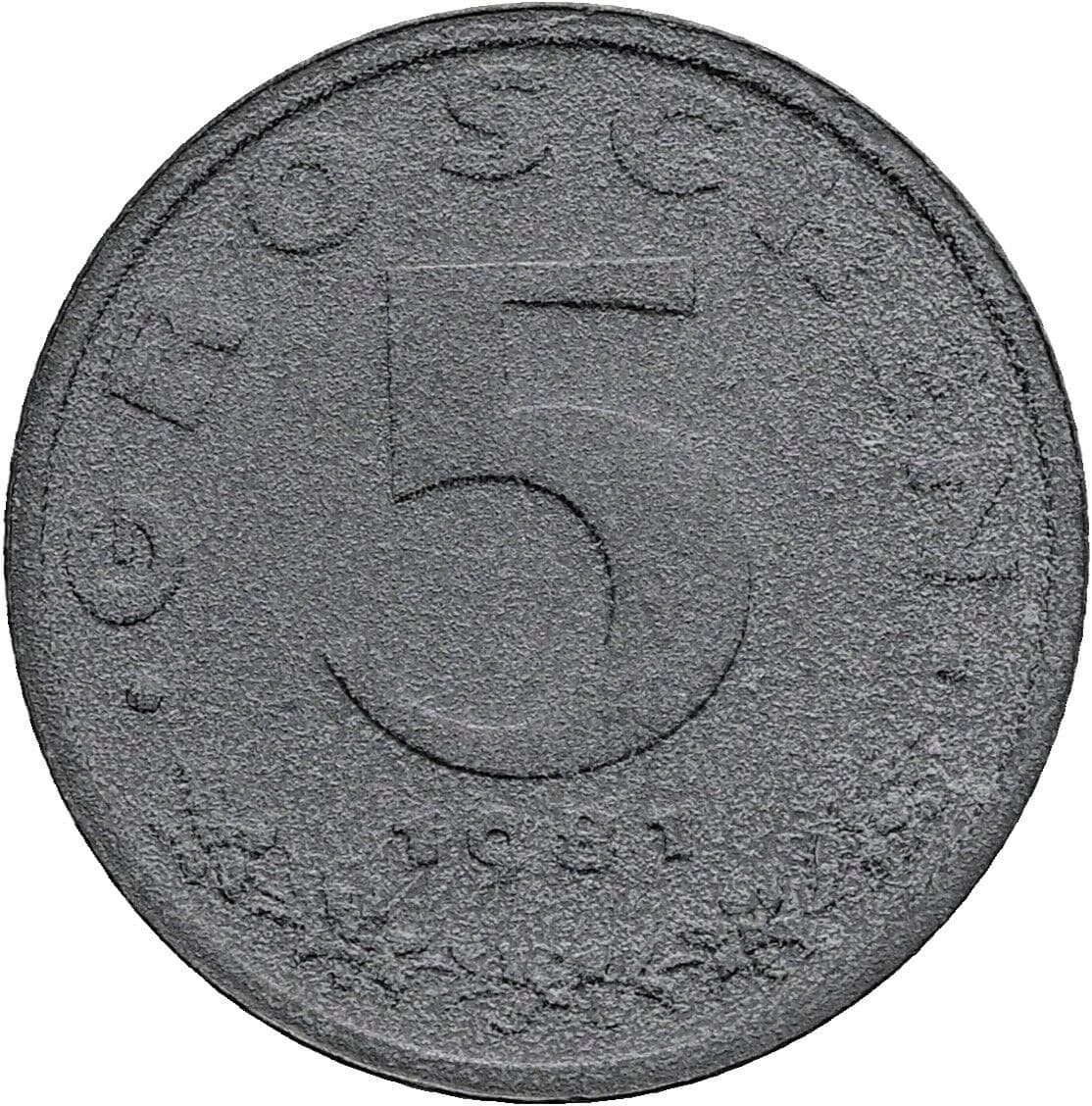5 Groschen 1981 – Vorderseite
