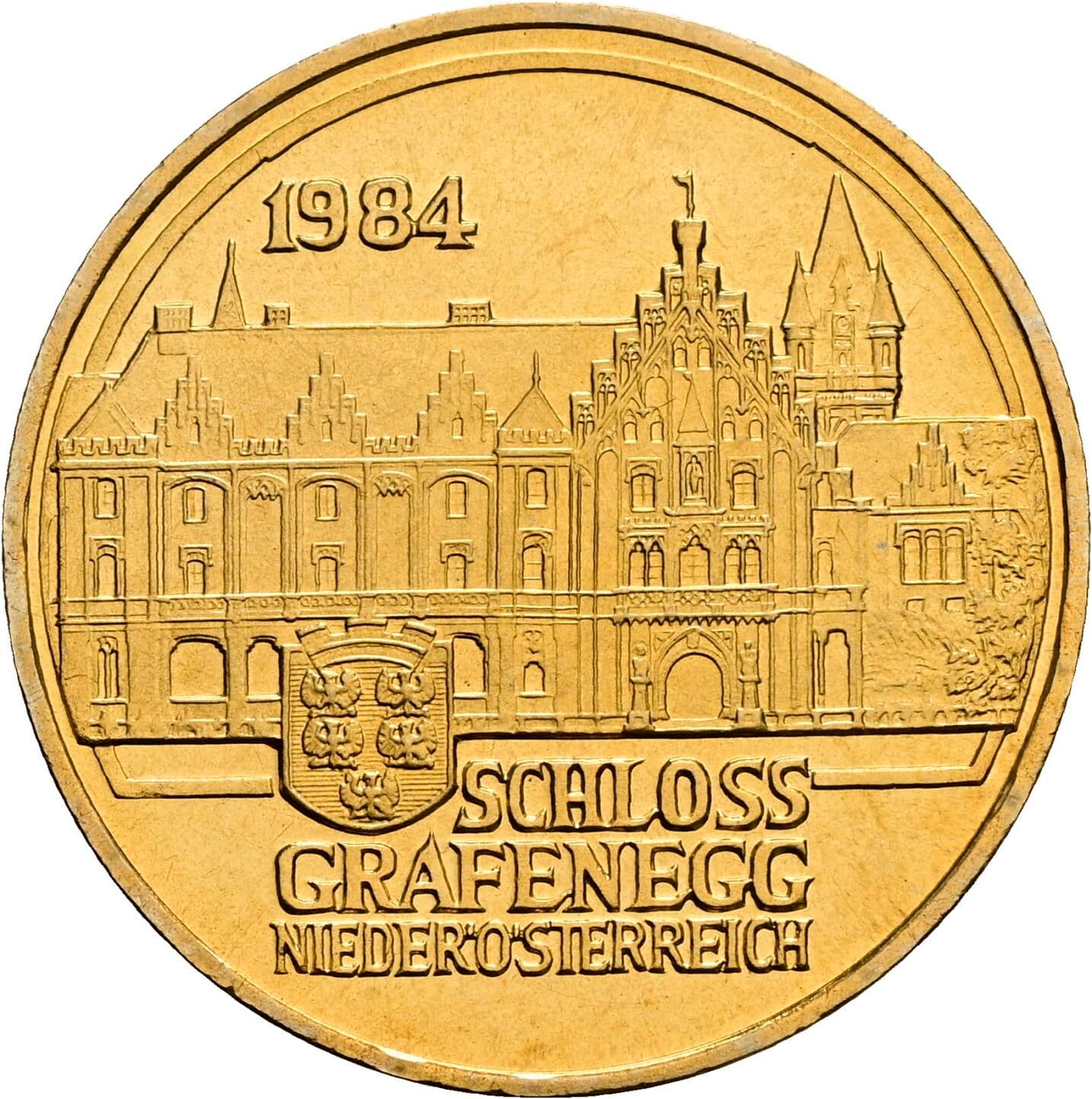 20 Schilling 1984 – Rückseite