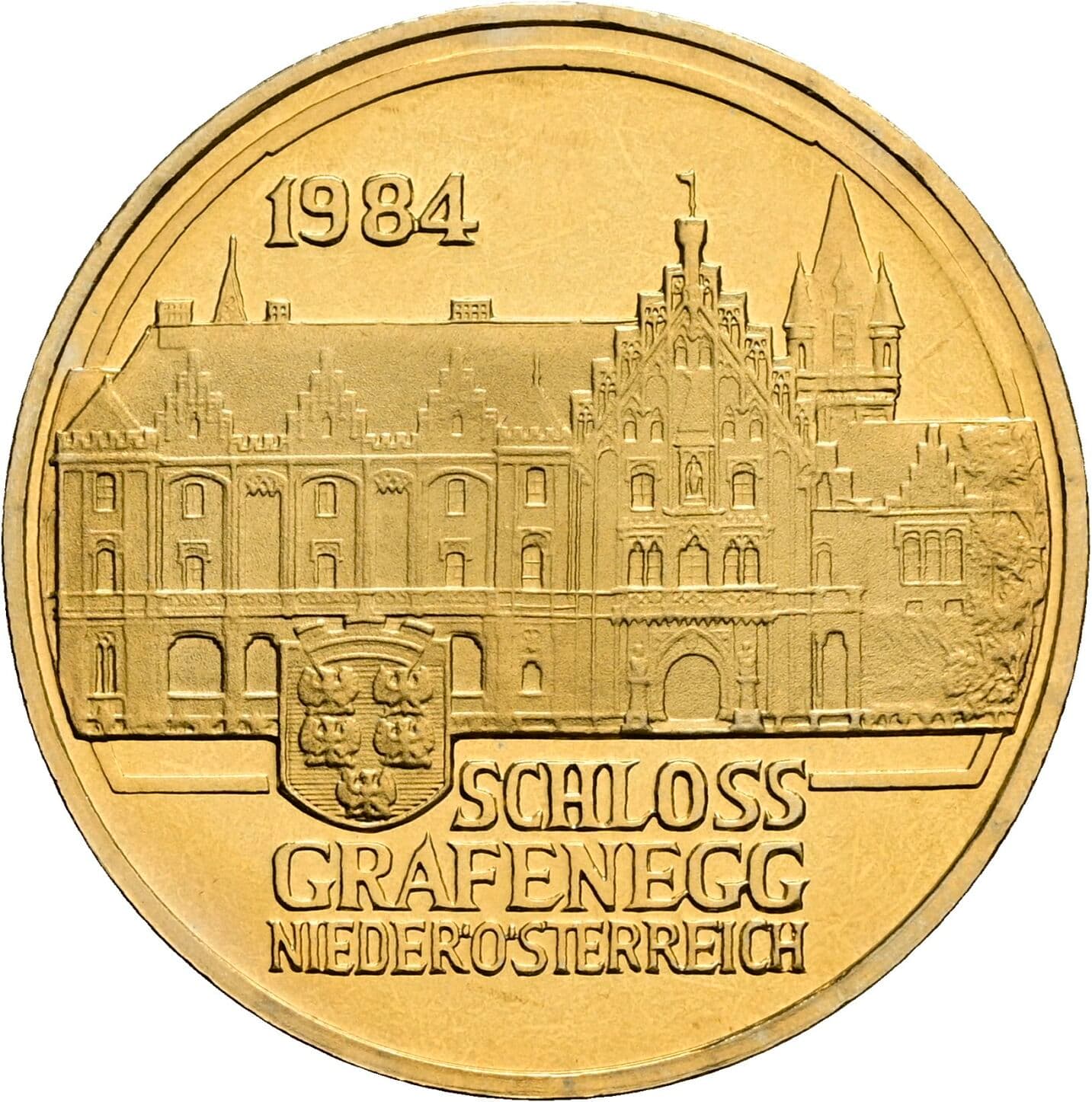 20 Schilling 1984 – Rückseite
