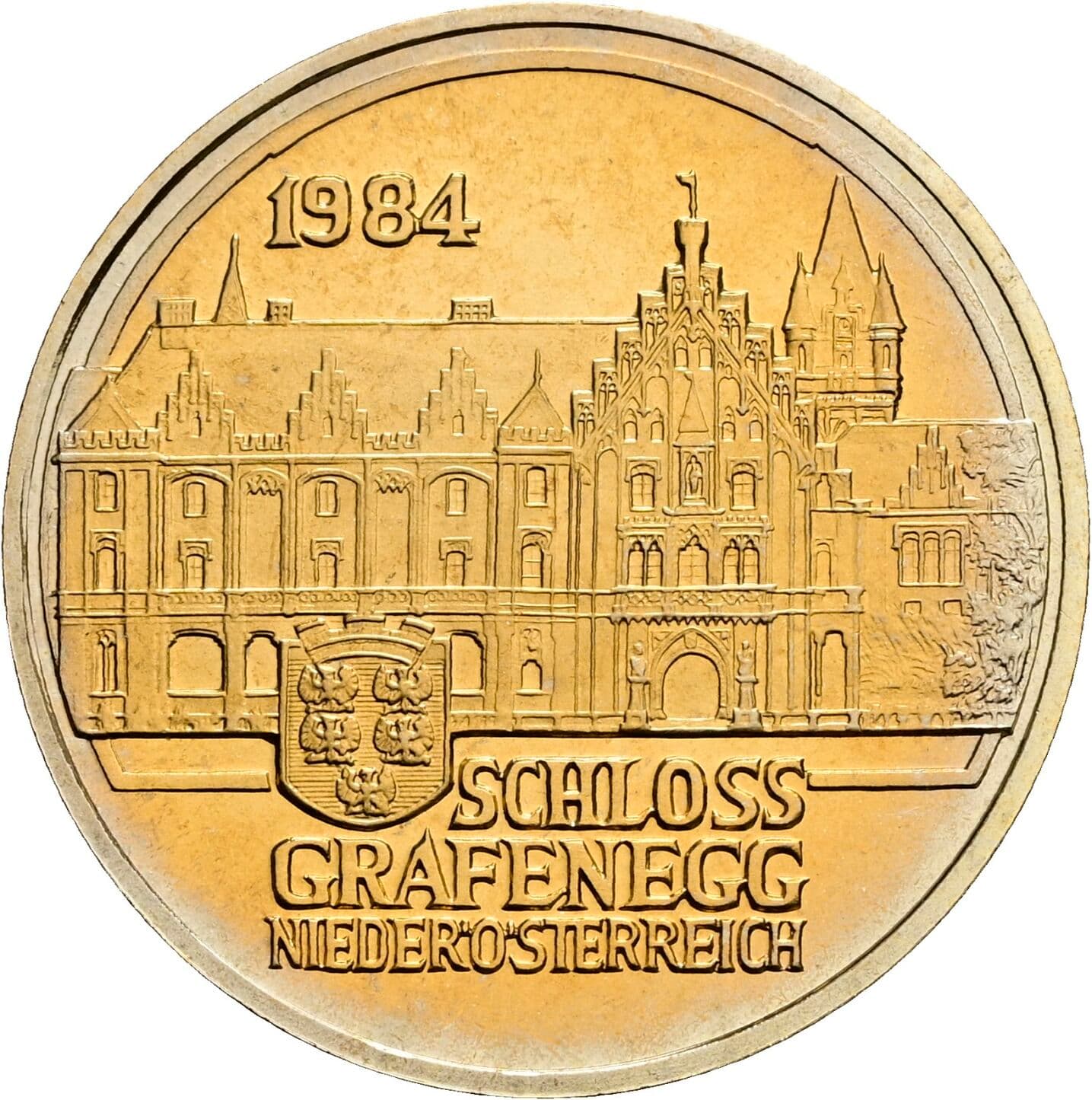 20 Schilling 1984 – Rückseite