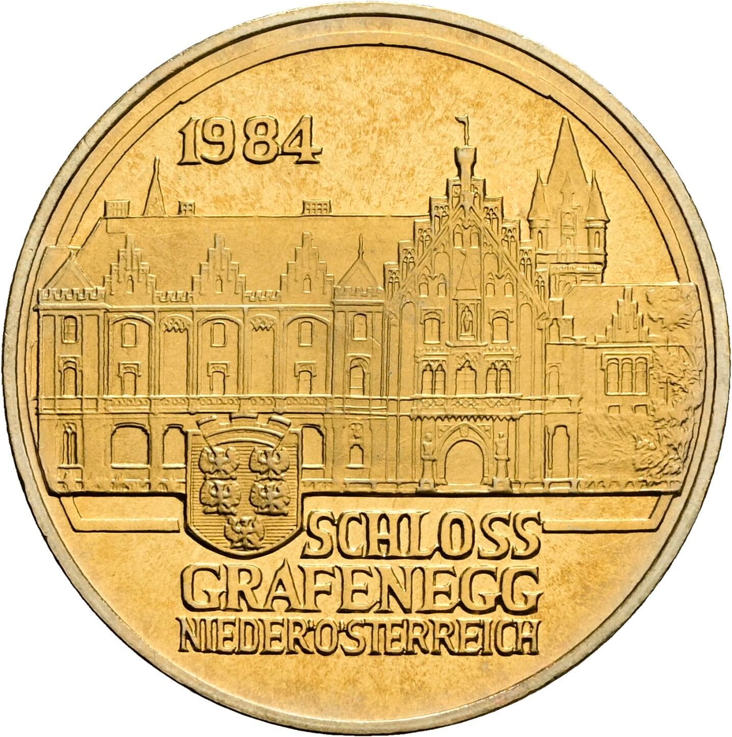20 Schilling 1984 – Rückseite