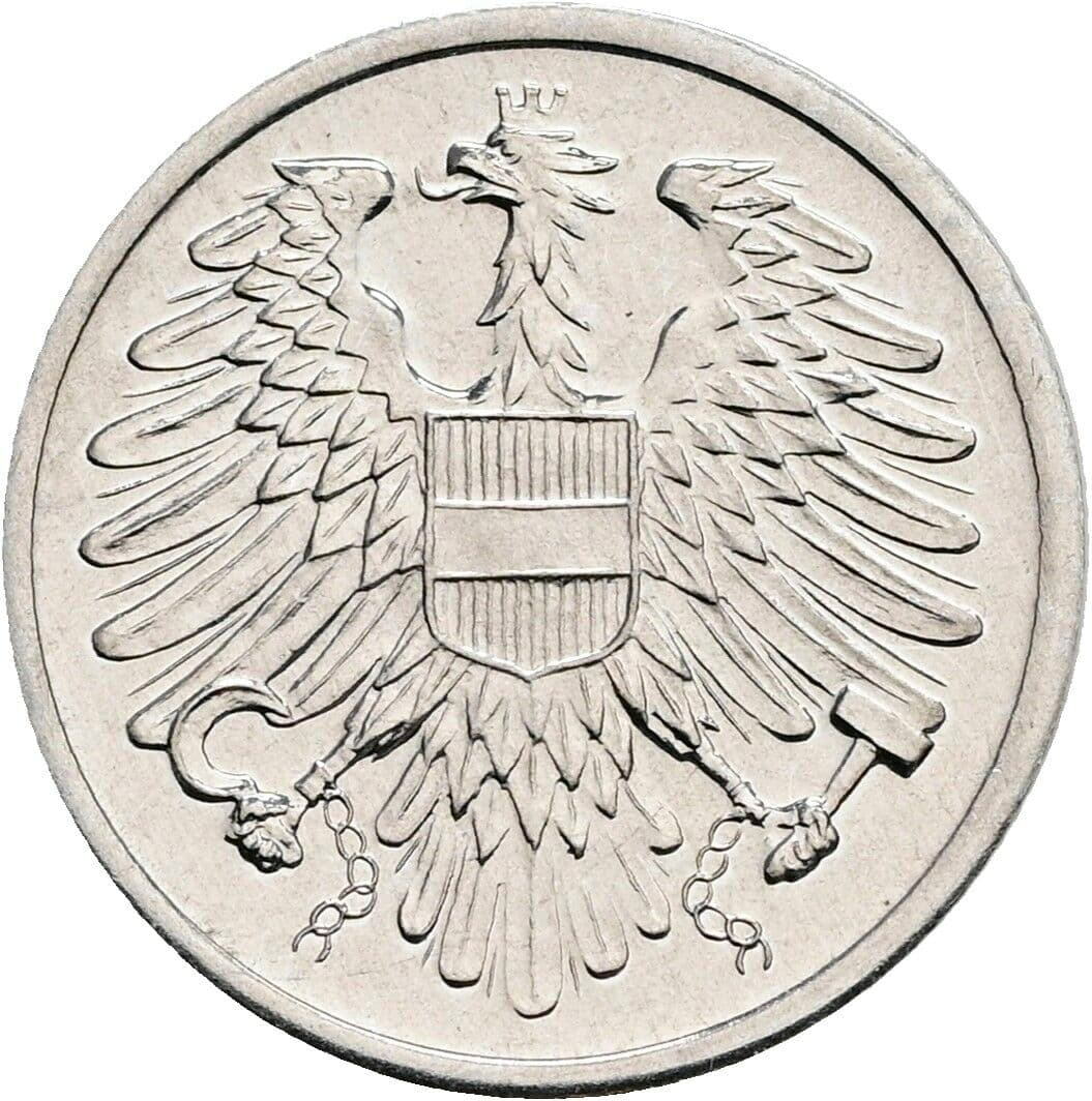 2 Groschen 1981 – Rückseite