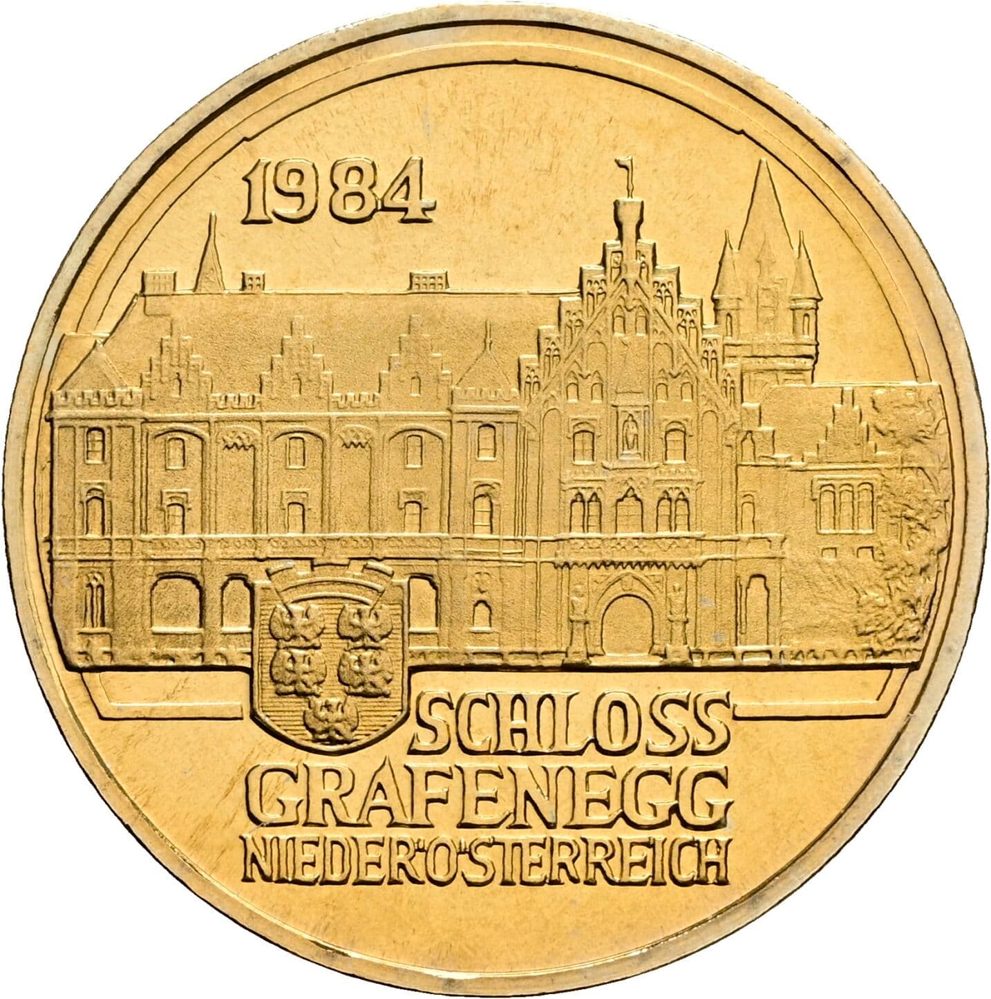 20 Schilling 1984 – Rückseite