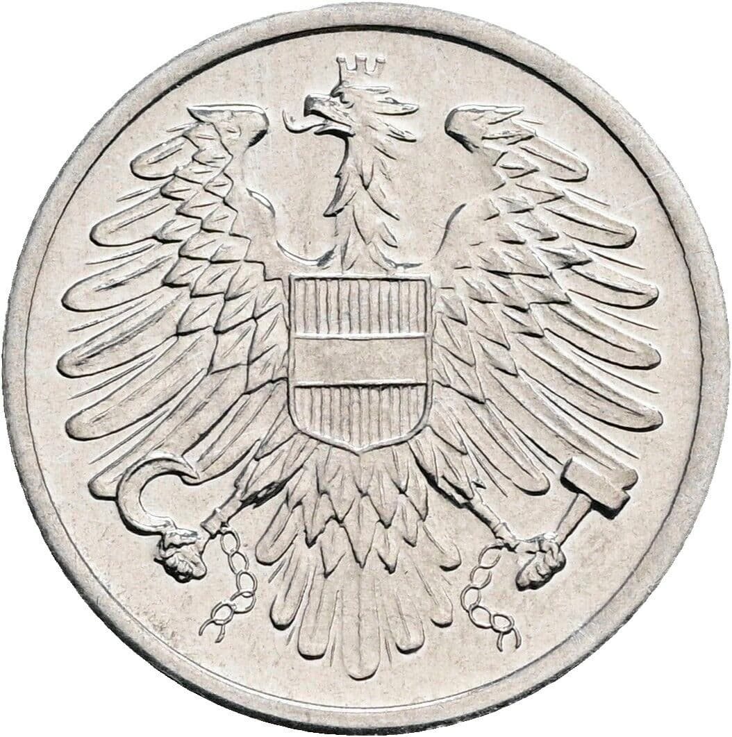 2 Groschen 1981 – Rückseite