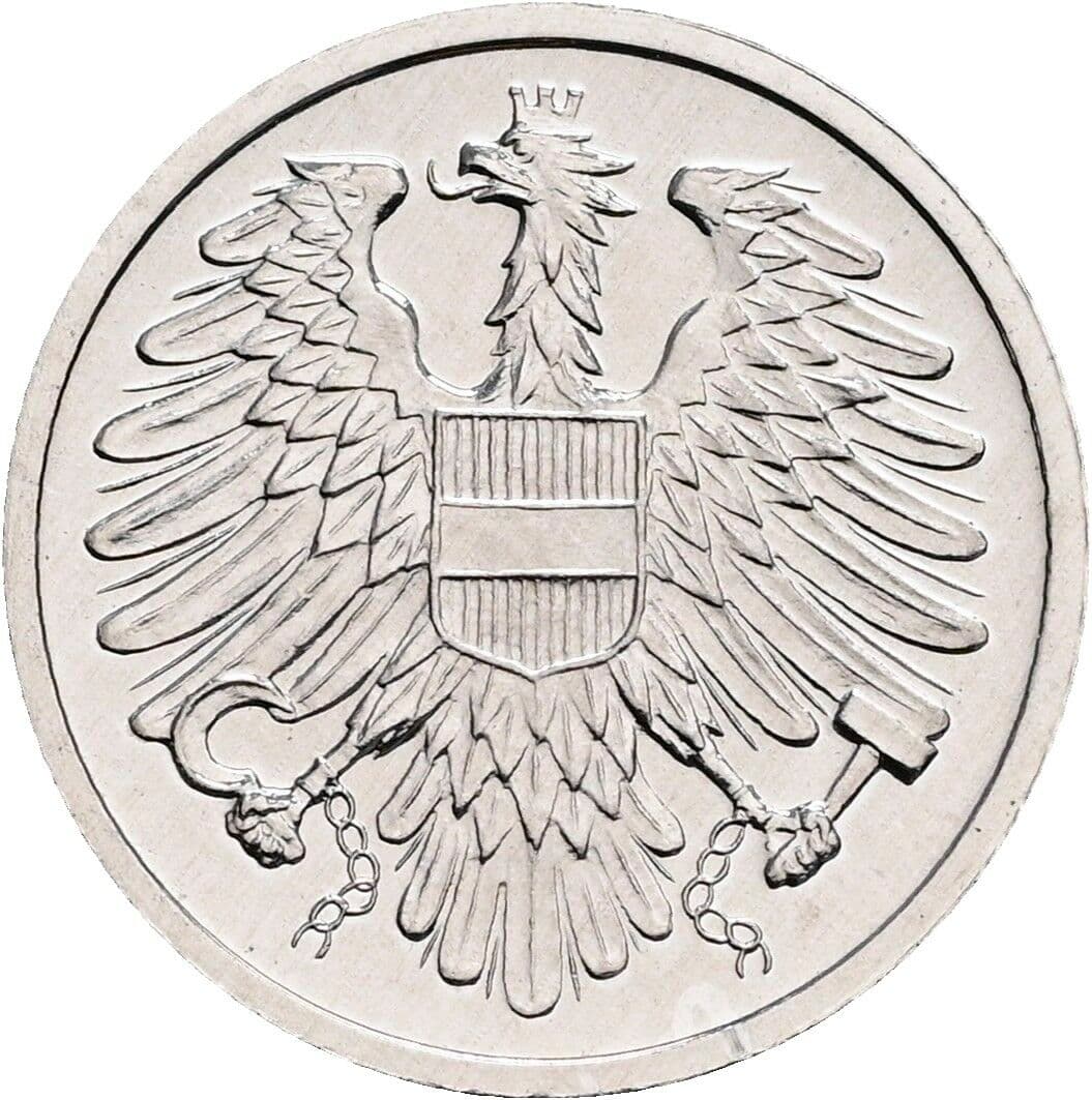 2 Groschen 1981 – Rückseite
