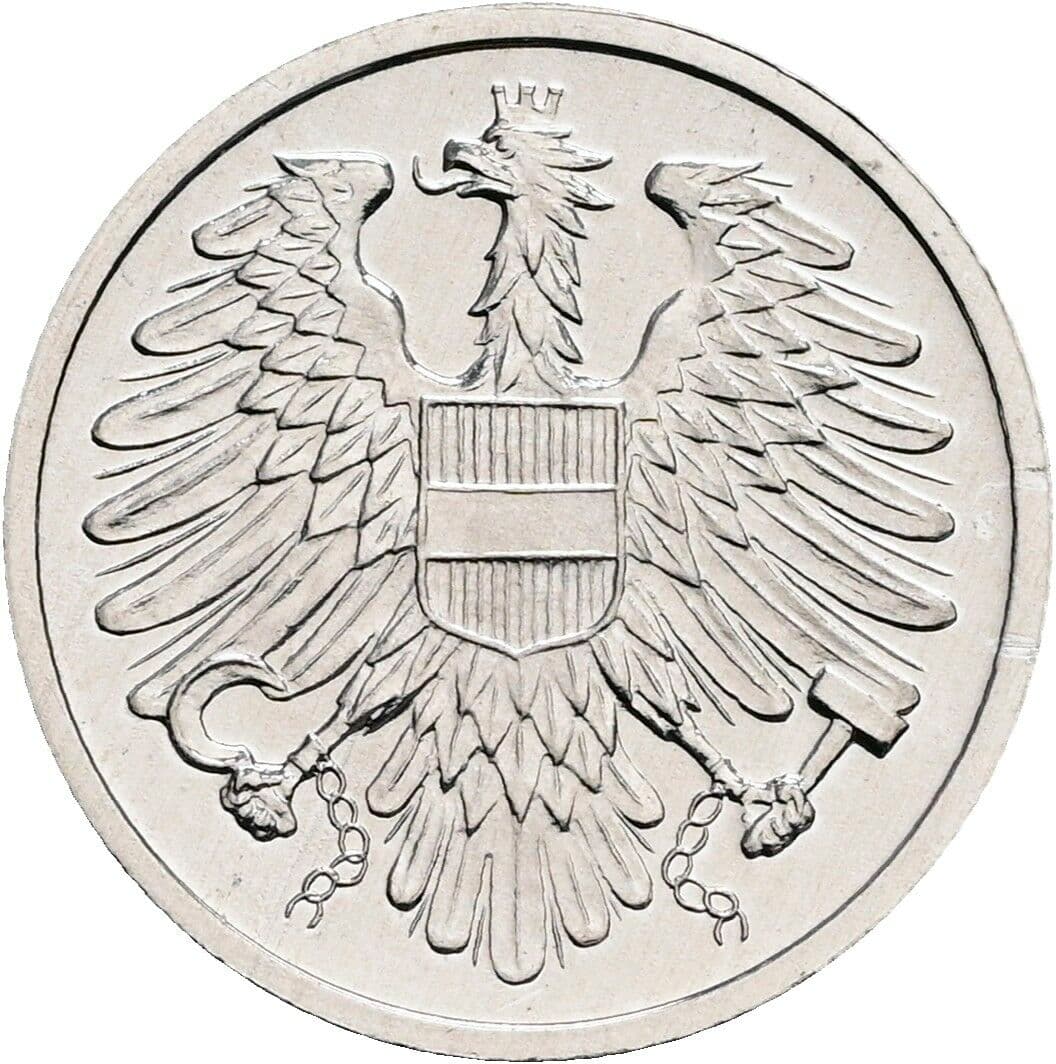 2 Groschen 1981 – Rückseite