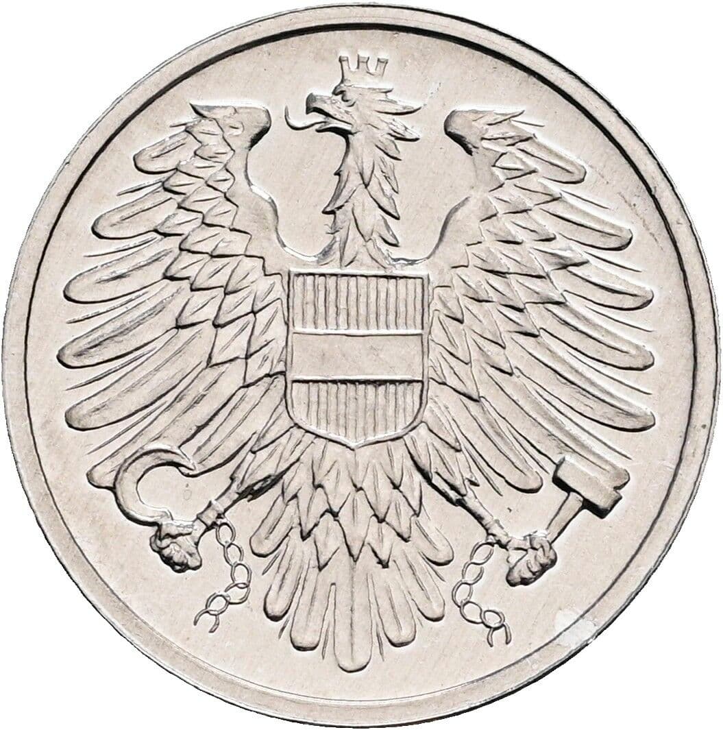2 Groschen 1981 – Rückseite