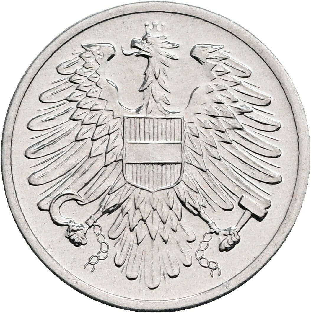 2 Groschen 1981 – Rückseite