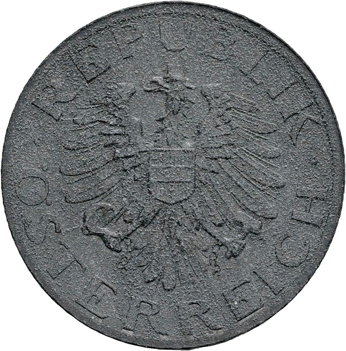 5 Groschen 1981 – Rückseite