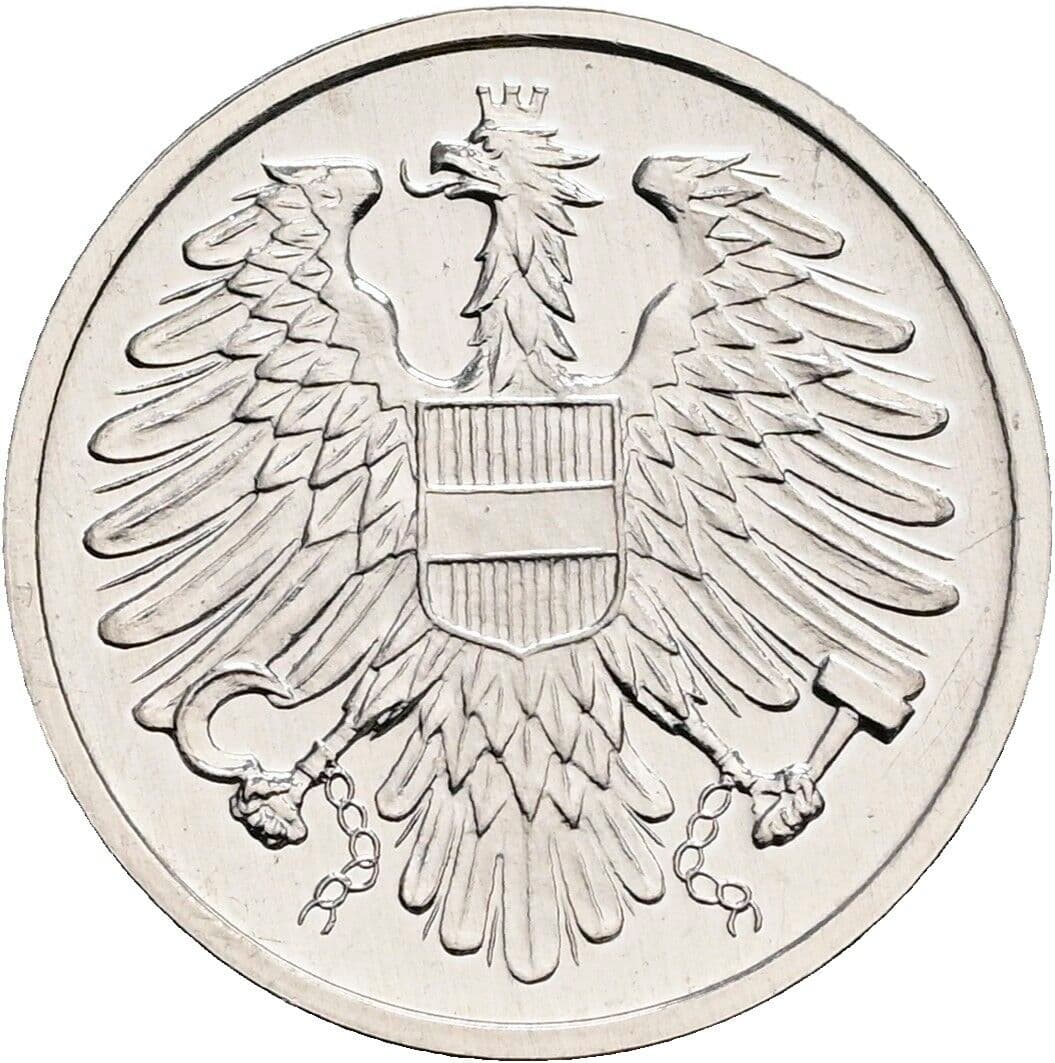 2 Groschen 1981 – Rückseite