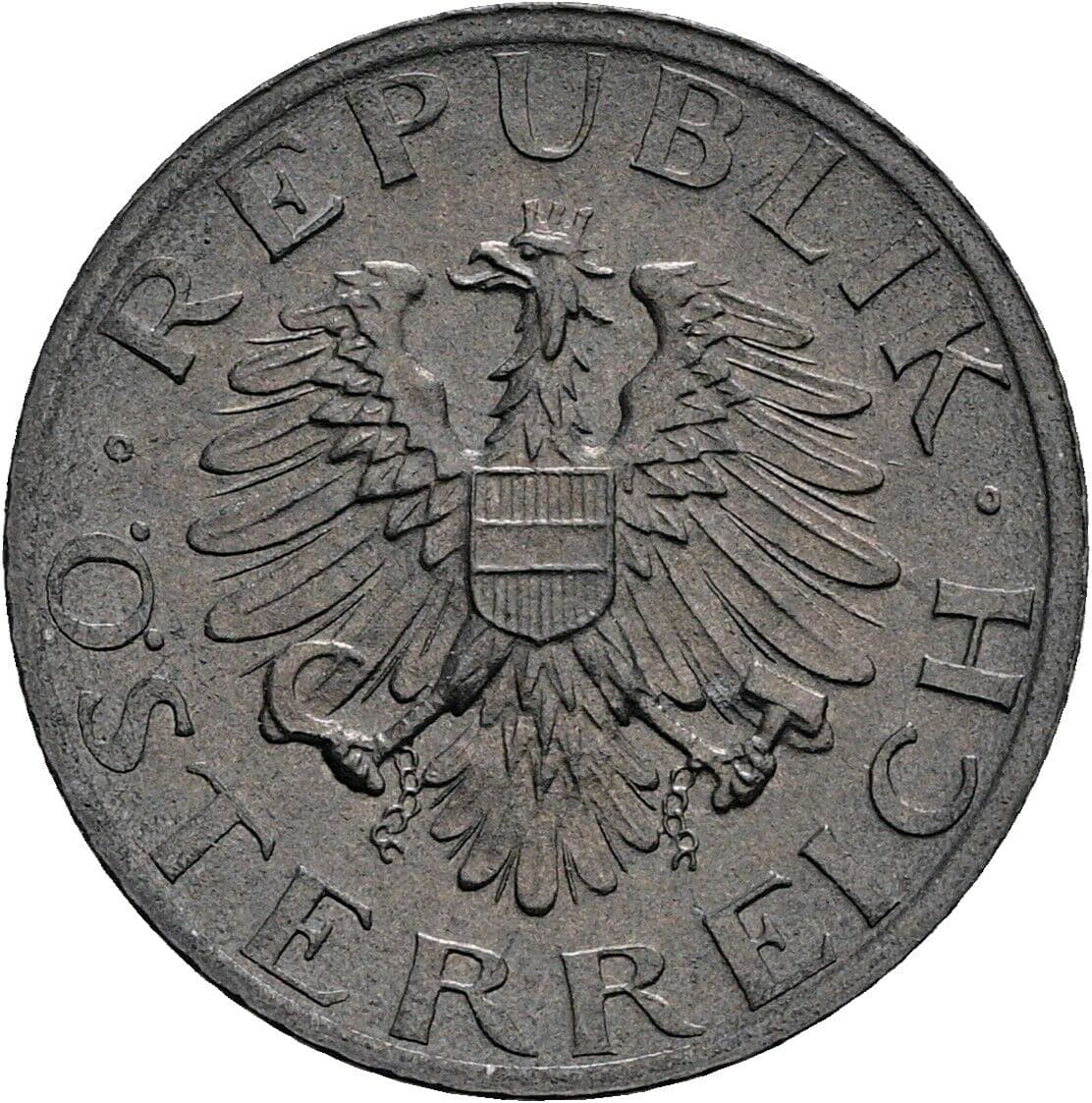 5 Groschen 1981 – Rückseite