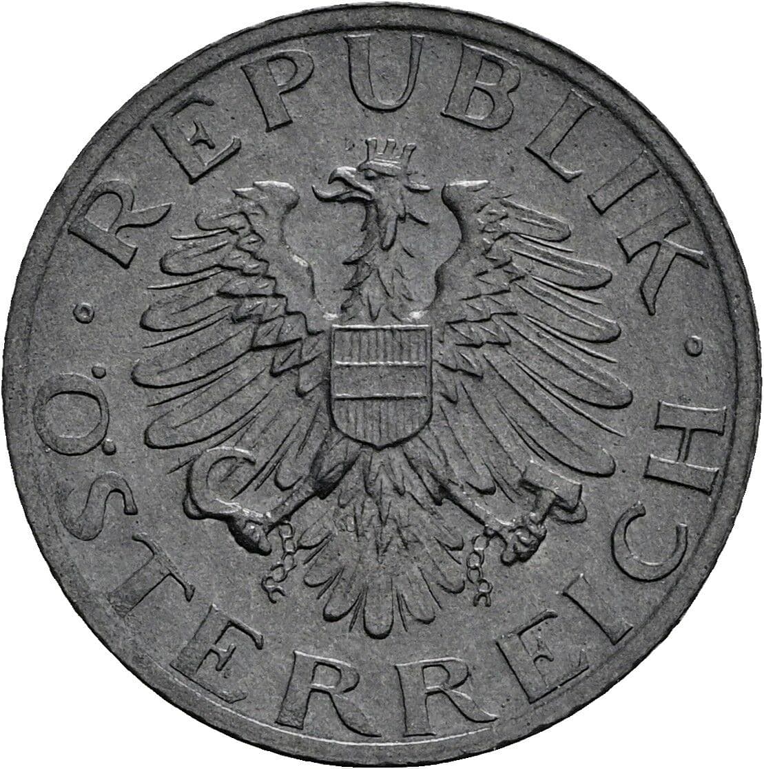 5 Groschen 1981 – Rückseite