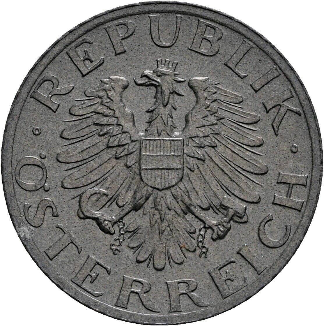 5 Groschen 1981 – Rückseite