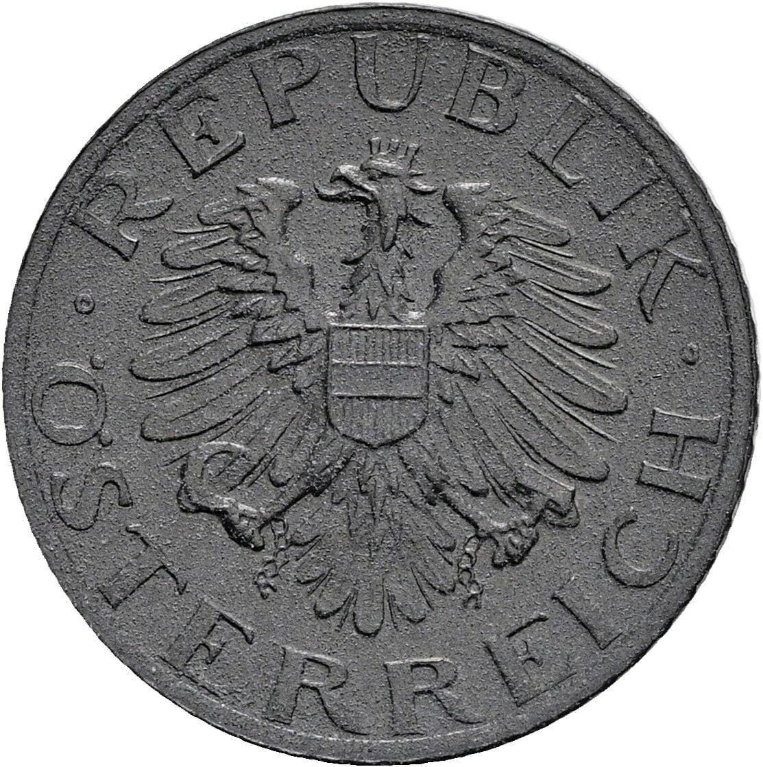 5 Groschen 1981 – Rückseite