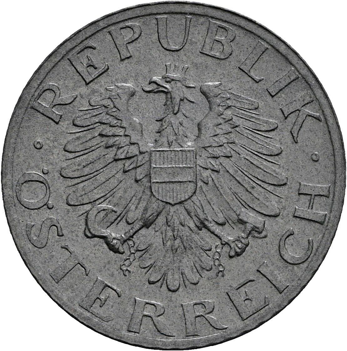 5 Groschen 1981 – Rückseite