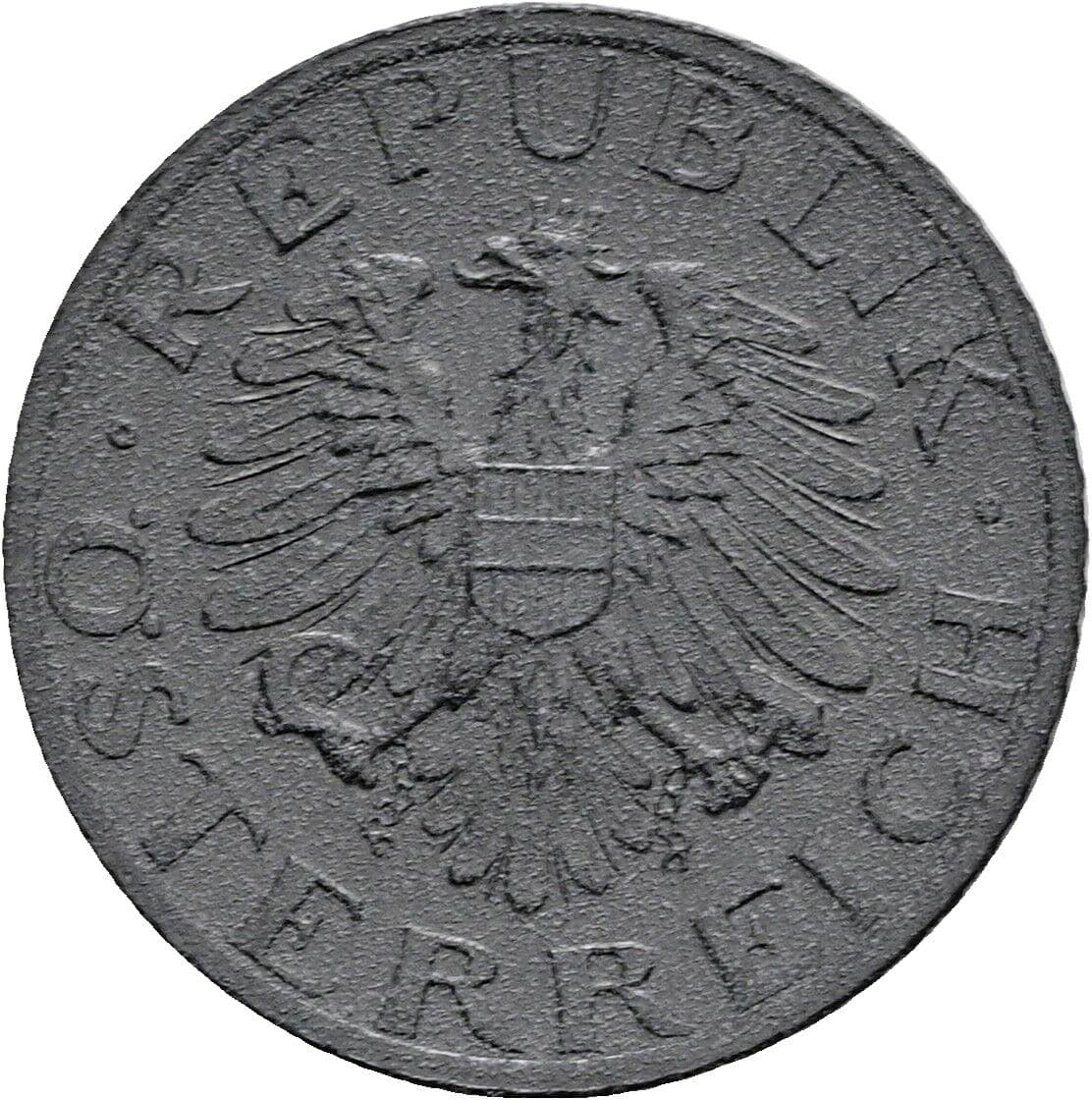 5 Groschen 1981 – Rückseite