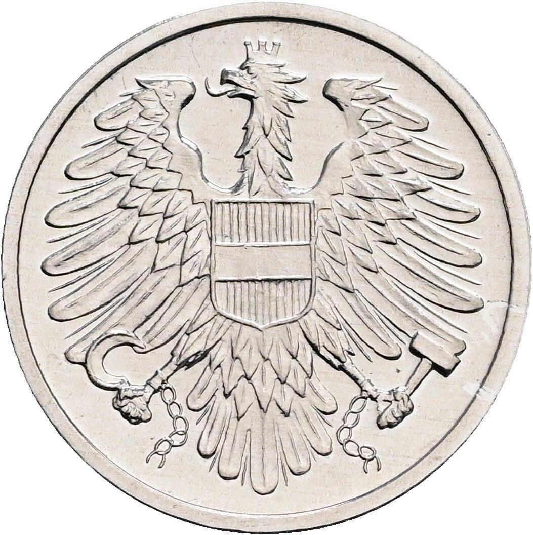 2 Groschen 1981 – Rückseite